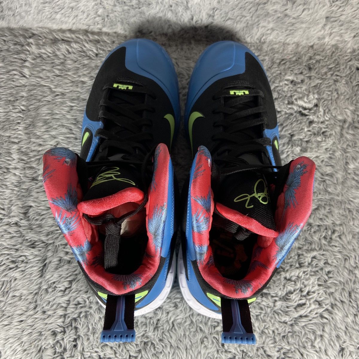 Nike Nike Lebron 9 IX 'Black Dutch Blue Lime' Men's Size 8.5 Size US 8.5 / EU 41-42 - 7 Thumbnail