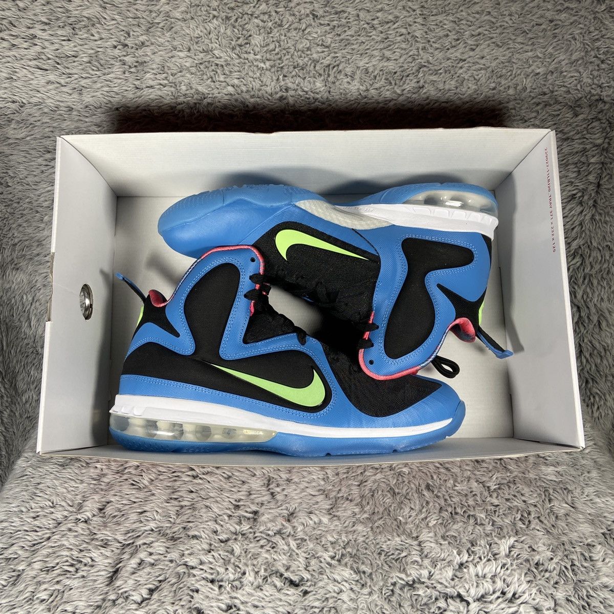Nike Nike Lebron 9 IX 'Black Dutch Blue Lime' Men's Size 8.5 Size US 8.5 / EU 41-42 - 9 Thumbnail