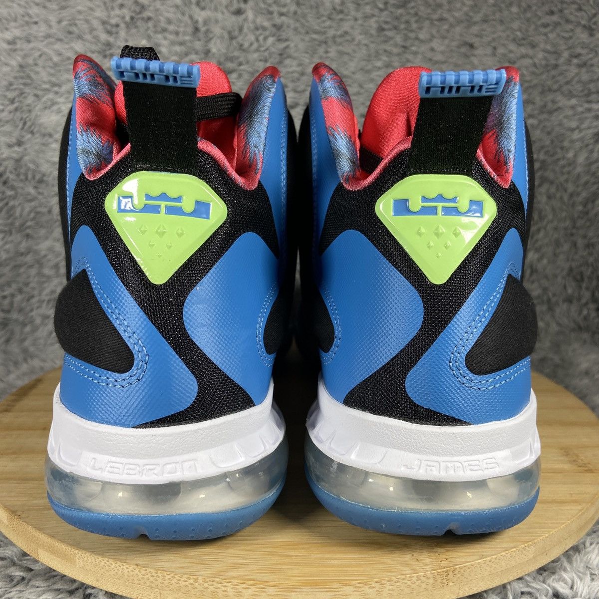 Nike Nike Lebron 9 IX 'Black Dutch Blue Lime' Men's Size 8.5 Size US 8.5 / EU 41-42 - 6 Thumbnail