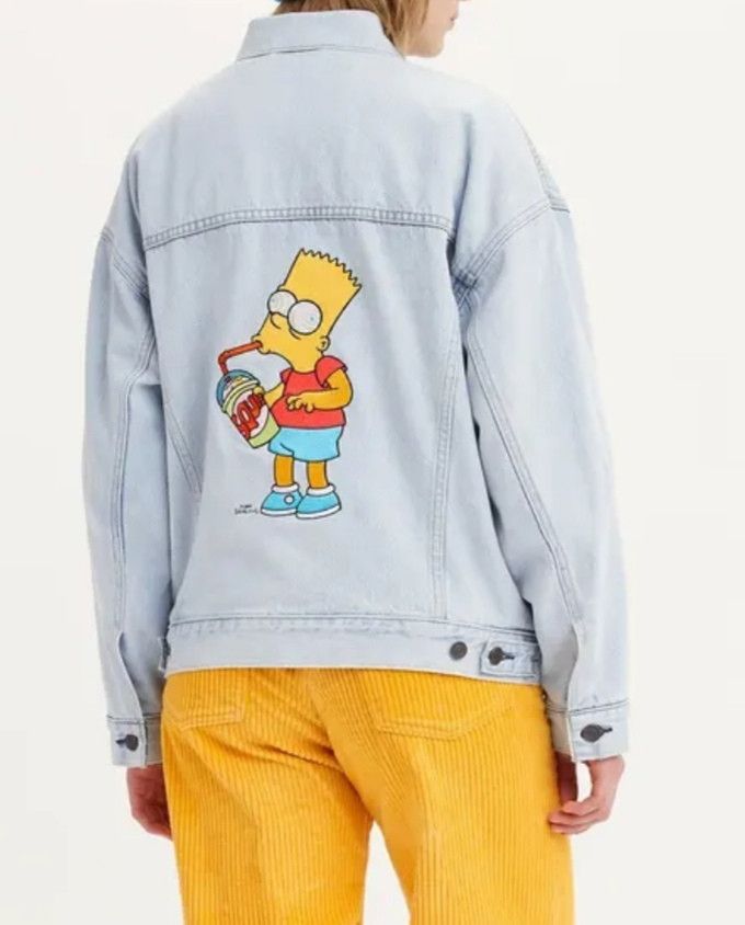 Levi's × Levi's Vintage Clothing × The Simpsons Levi's X The Simpsons Jacket Size US M / EU 48-50 / 2 - 2 Thumbnail