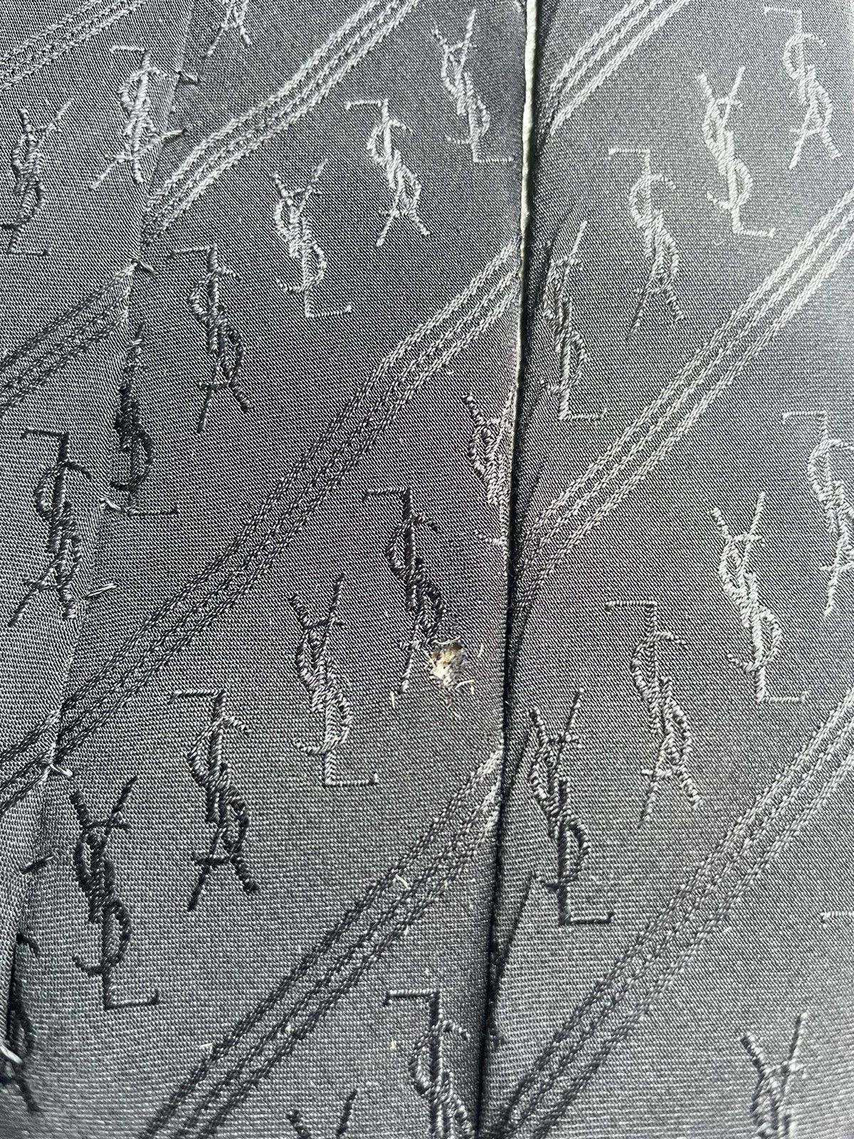Designer Yves Saint Laurent Mogoram Neck Tie Size ONE SIZE - 7 Thumbnail