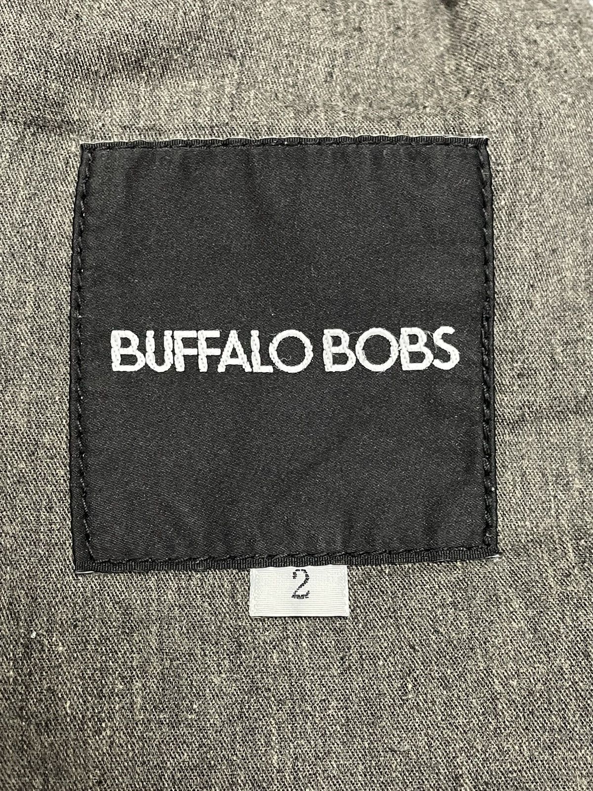 BUFFALO BOBS VERY RARE🔥BUFALLOBOBS Stone Wash Biker Inspired By BALMAIN Size US 31 - 10 Thumbnail
