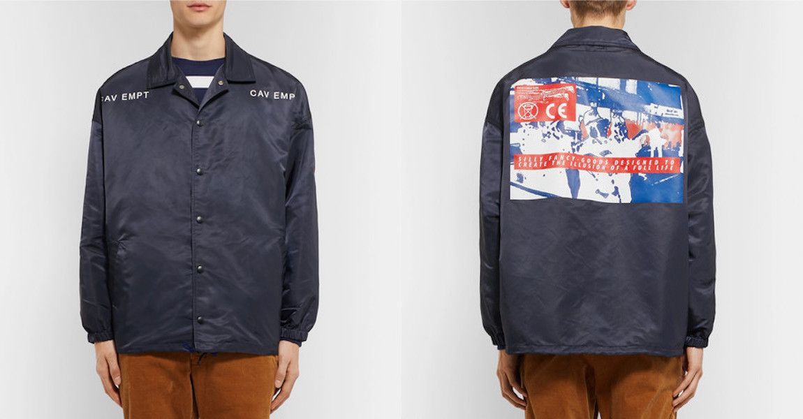 Cav Empt NEW CAV EMPT PRINTED SHELL JACKET size medium Size US M / EU 48-50 / 2 - 10 Thumbnail