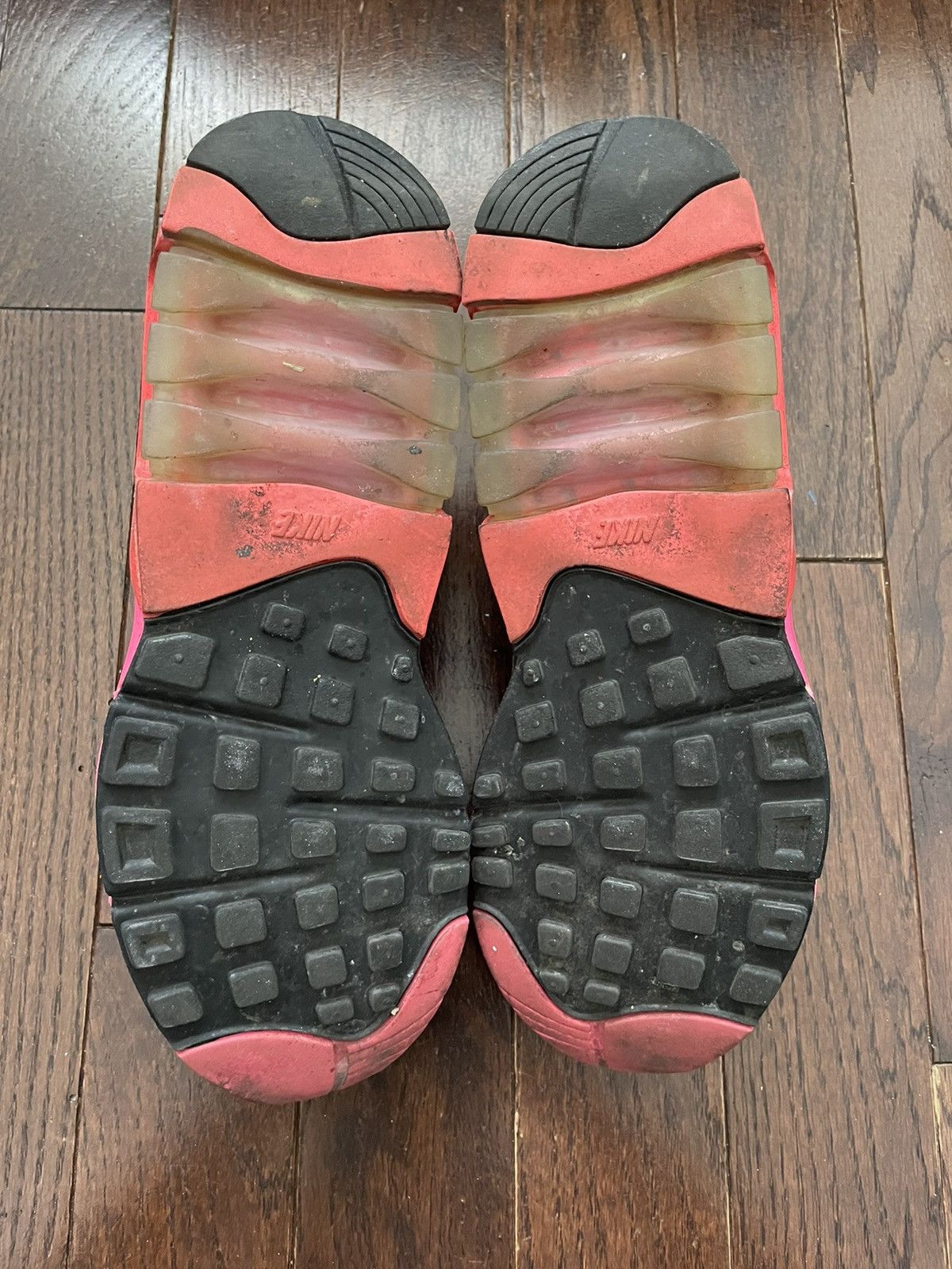 Comme des Garcons × Nike Comme des Garçons Nike AirMax 180 Black / Pink Size US 10 / EU 43 - 5 Thumbnail