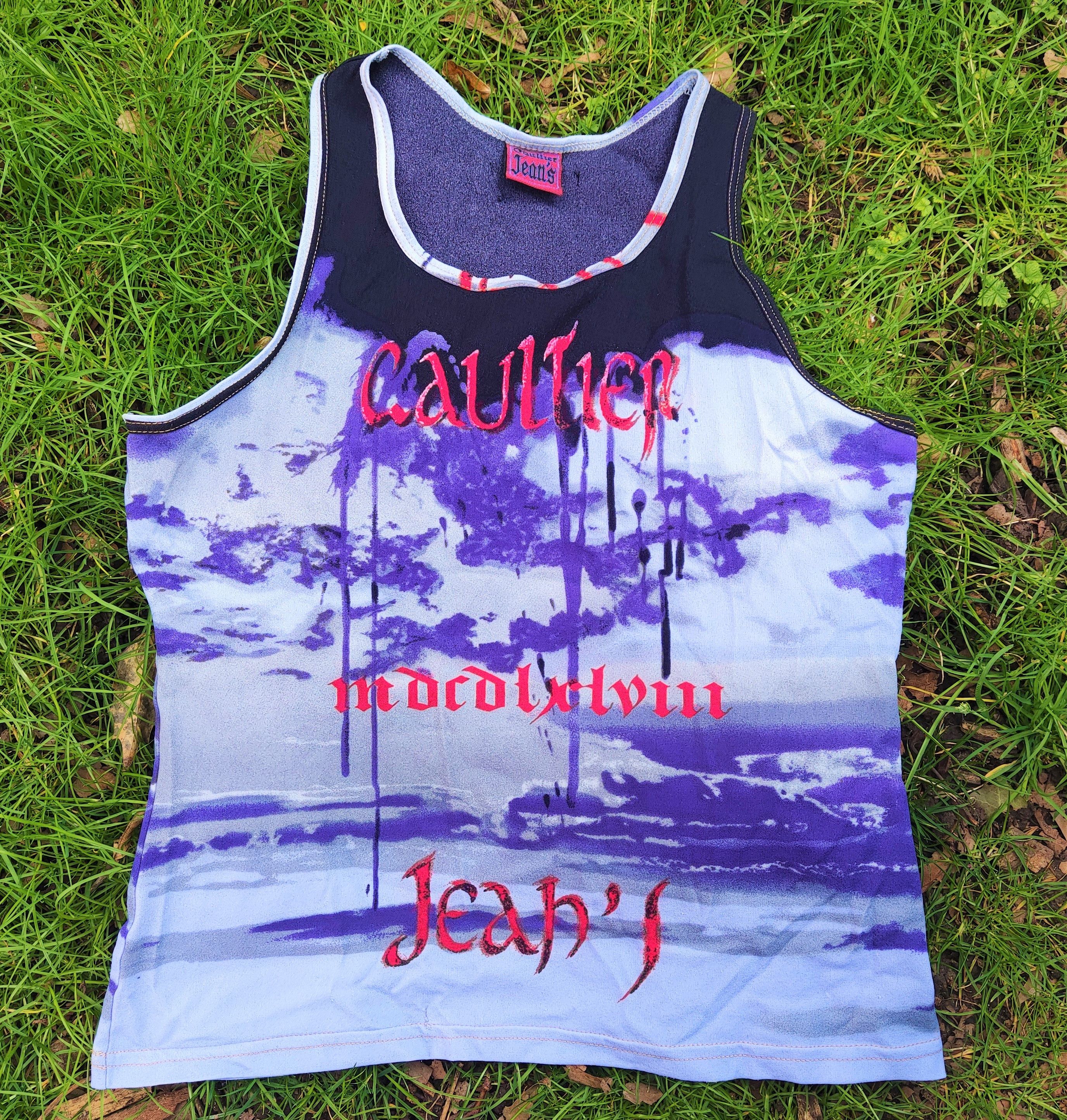 Jean Paul Gaultier Vintage Japan Japanese Tank Top Shirt