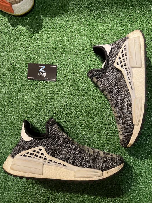 Adidas Men's Pharrell NMD Human Race Trail Oreo Shoes