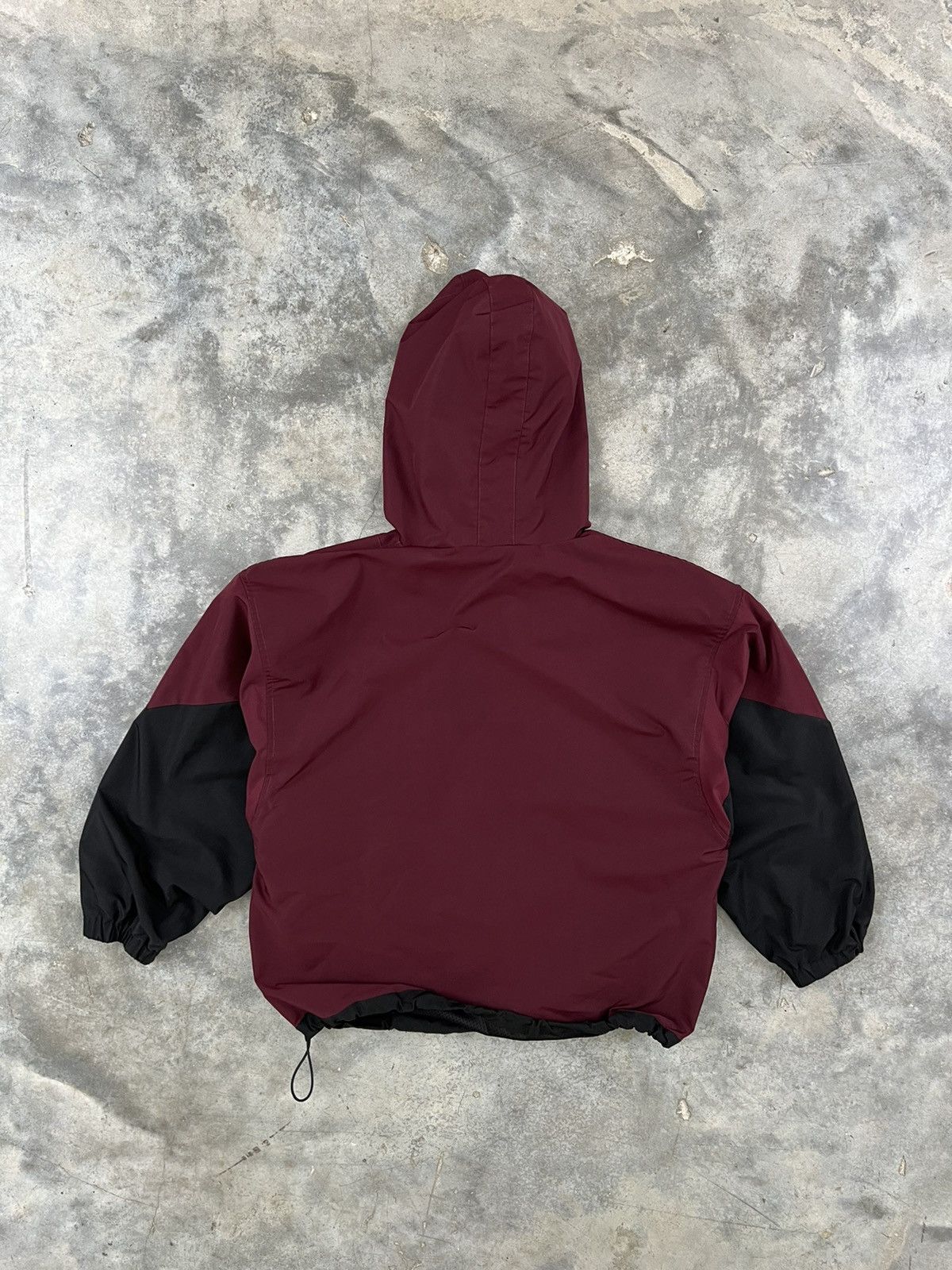 Fuck The Population Fuck The Population Two Tone Black + Burgundy Anorak Jacket Size US M / EU 48-50 / 2 - 4 Thumbnail