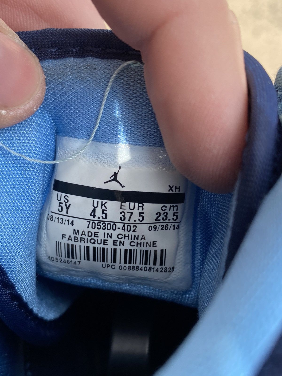 Jordan Brand × Nike Nike Air Jordan 1 Retro High GS Chris Paul Size US 5 / EU 37 - 7 Thumbnail
