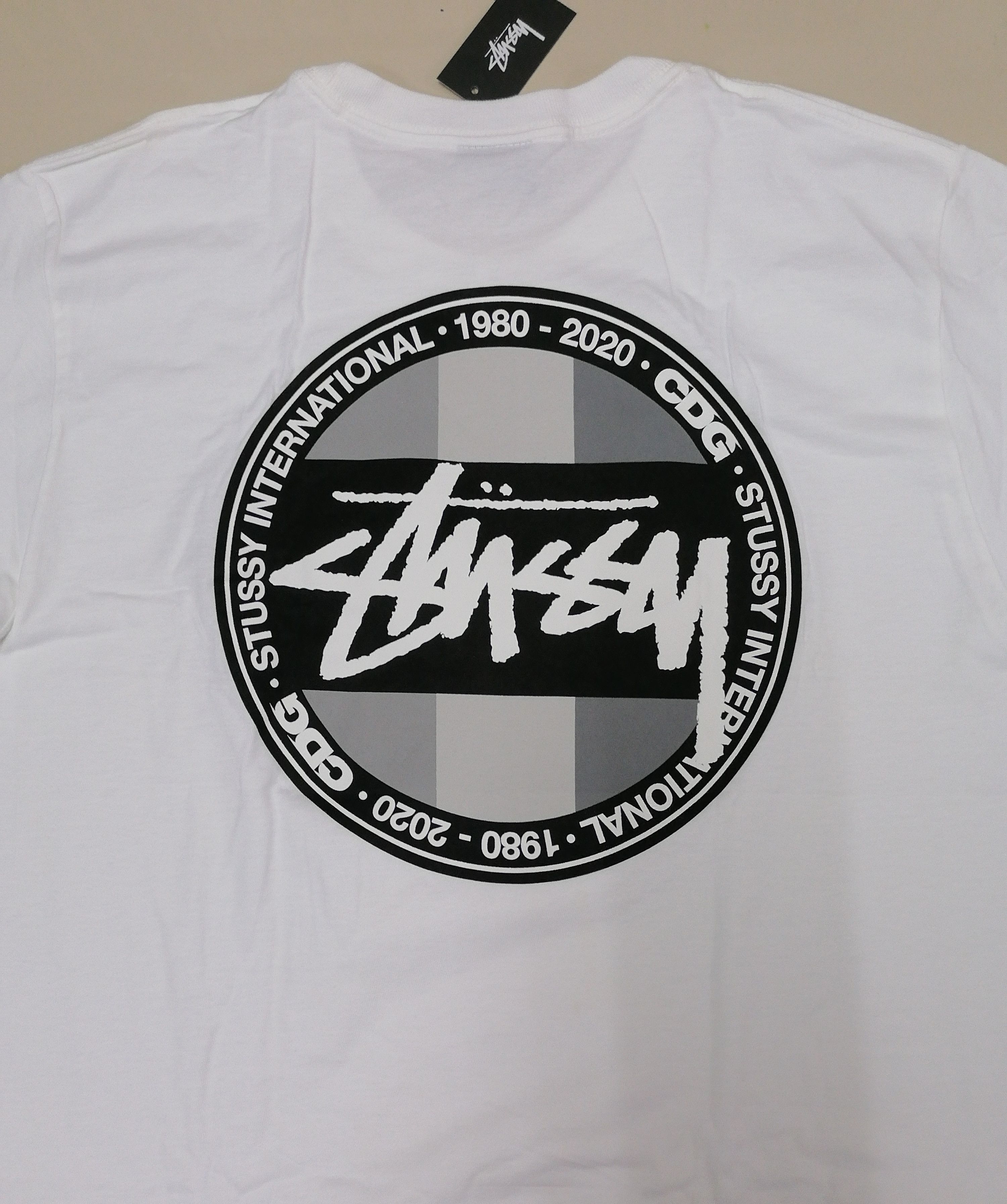 Comme des Garcons × Stussy Stussy X Comme Des Garcons Long Sleeve T-shirt Size US M / EU 48-50 / 2 - 2 Thumbnail
