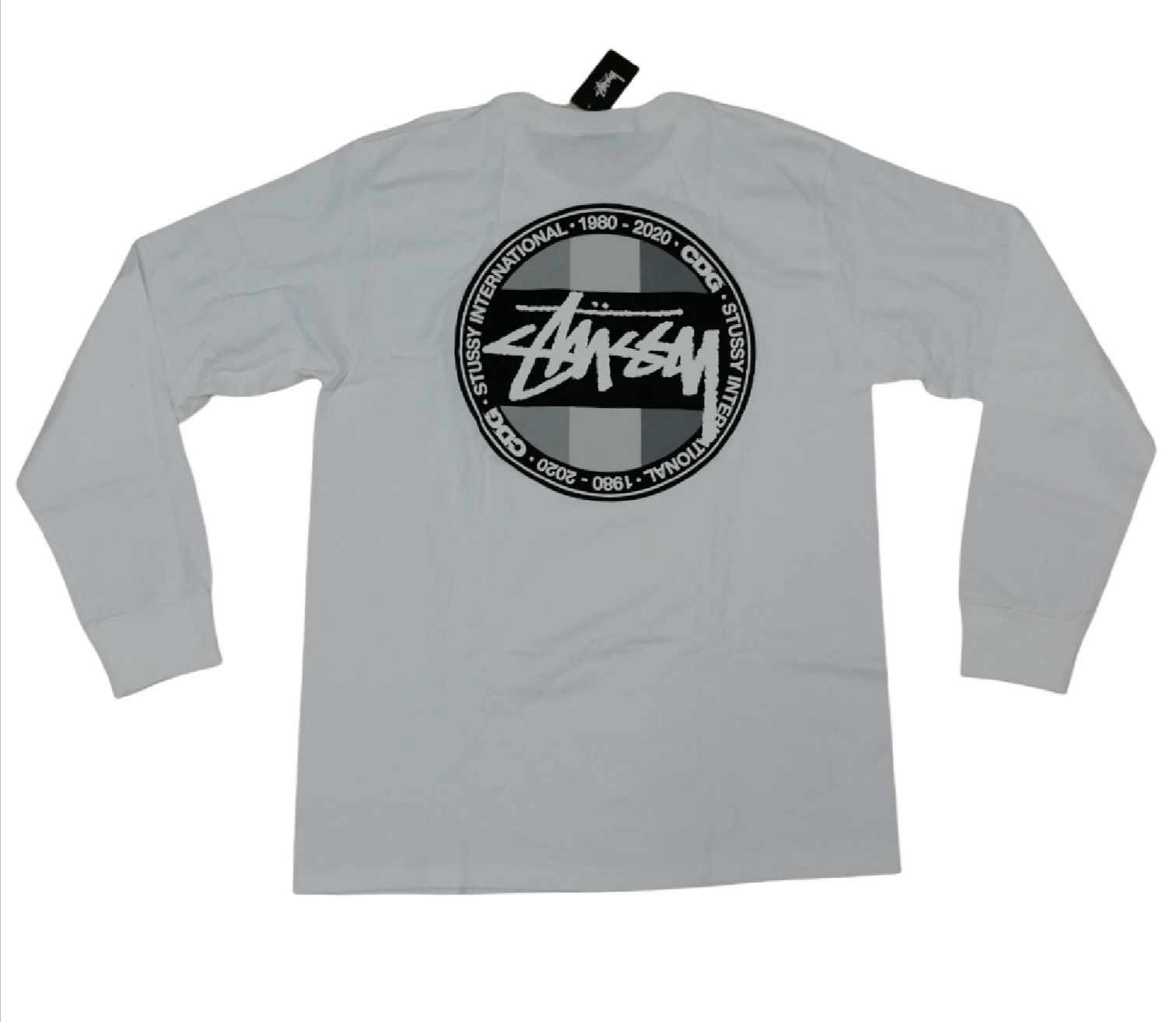 Comme des Garcons × Stussy Stussy X Comme Des Garcons Long Sleeve T-shirt Size US M / EU 48-50 / 2 - 1 Thumbnail