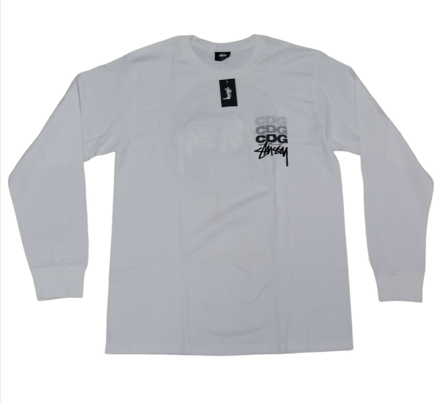 Comme des Garcons × Stussy Stussy X Comme Des Garcons Long Sleeve T-shirt Size US M / EU 48-50 / 2 - 4 Thumbnail