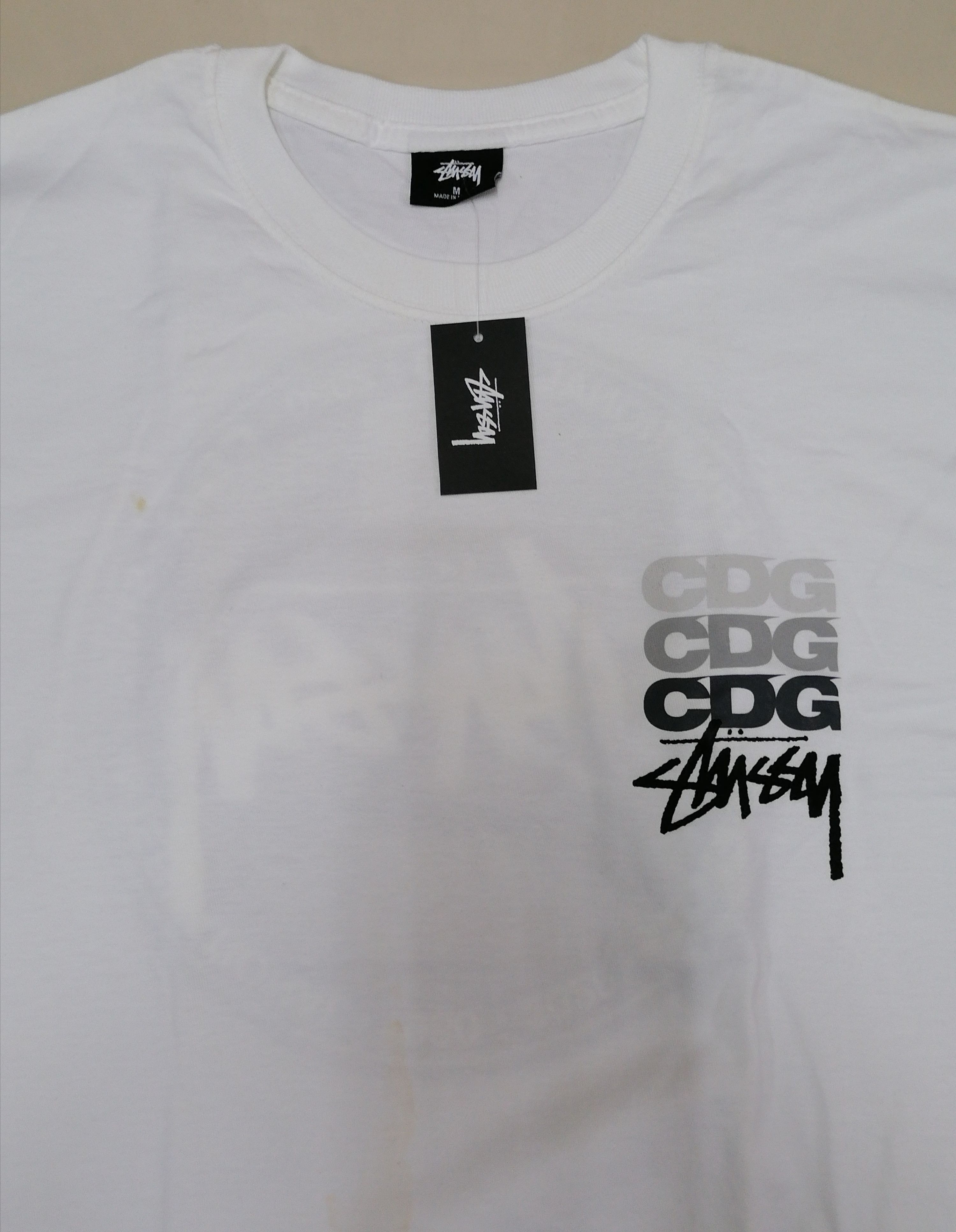Comme des Garcons × Stussy Stussy X Comme Des Garcons Long Sleeve T-shirt Size US M / EU 48-50 / 2 - 3 Thumbnail
