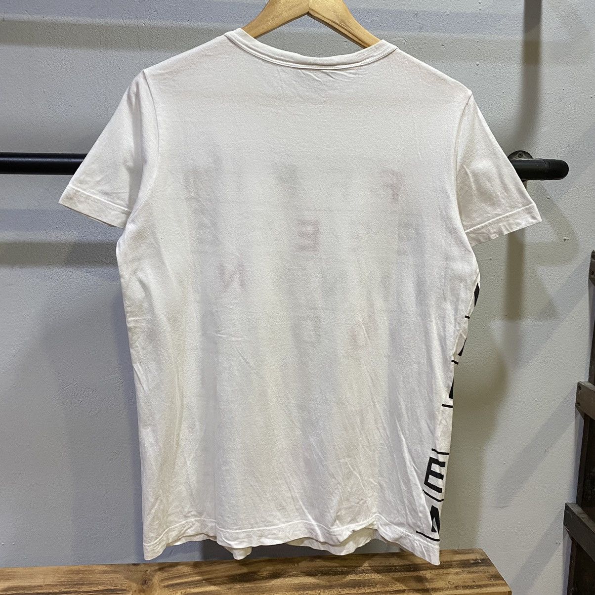 Fendi × Vintage VINTAGE‼️Fendi Red Word Embroided T-Shirt Size US M / EU 48-50 / 2 - 2 Thumbnail