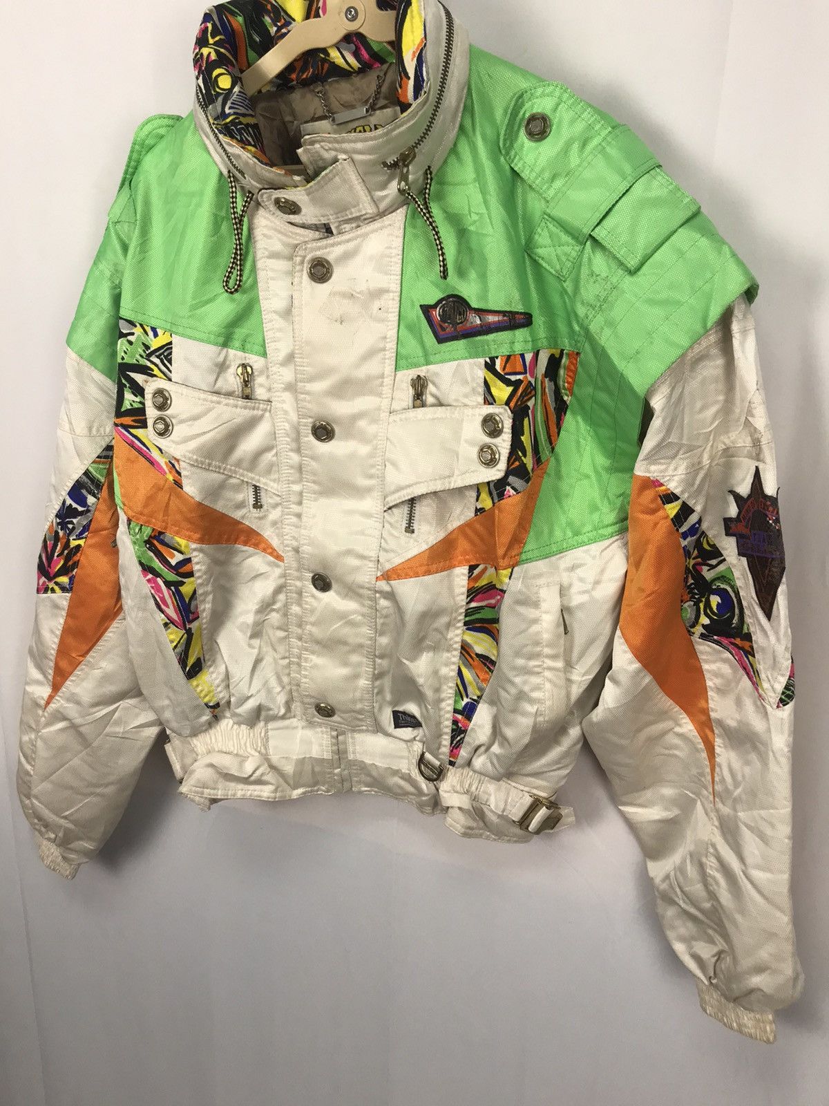 Vintage 🔥BEST OFFER🔥Ski zipper jacket hidden hoodie by mr.geli.co Size US M / EU 48-50 / 2 - 8 Thumbnail