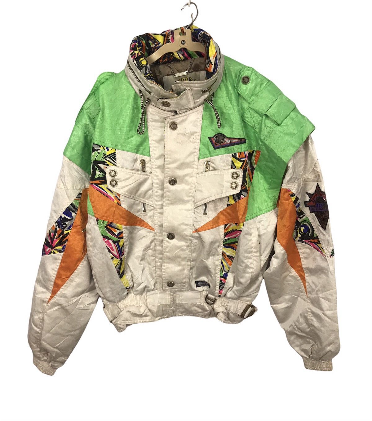 Vintage 🔥BEST OFFER🔥Ski zipper jacket hidden hoodie by mr.geli.co Size US M / EU 48-50 / 2 - 1 Thumbnail