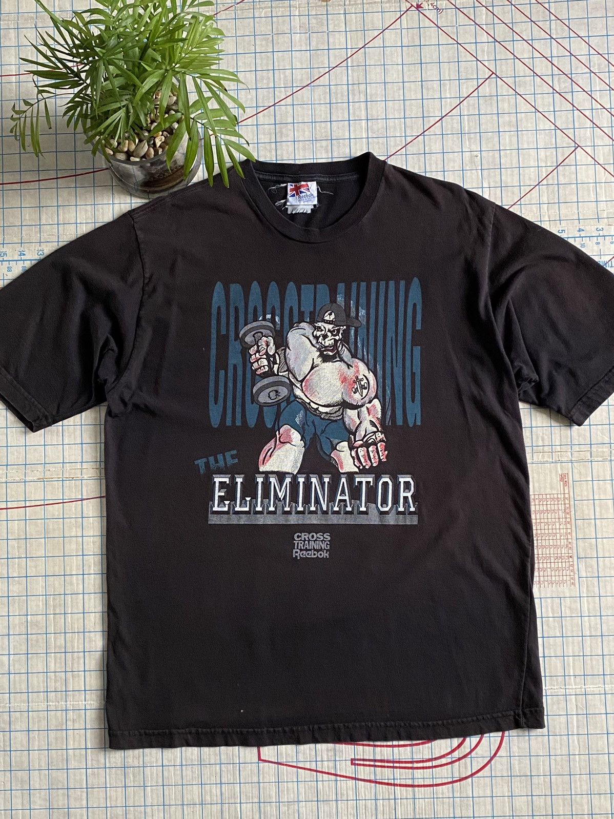 Reebok × Vintage Vintage Reebok Cross Training The Eliminator Graphic Tee XL Size US XL / EU 56 / 4 - 1 Thumbnail