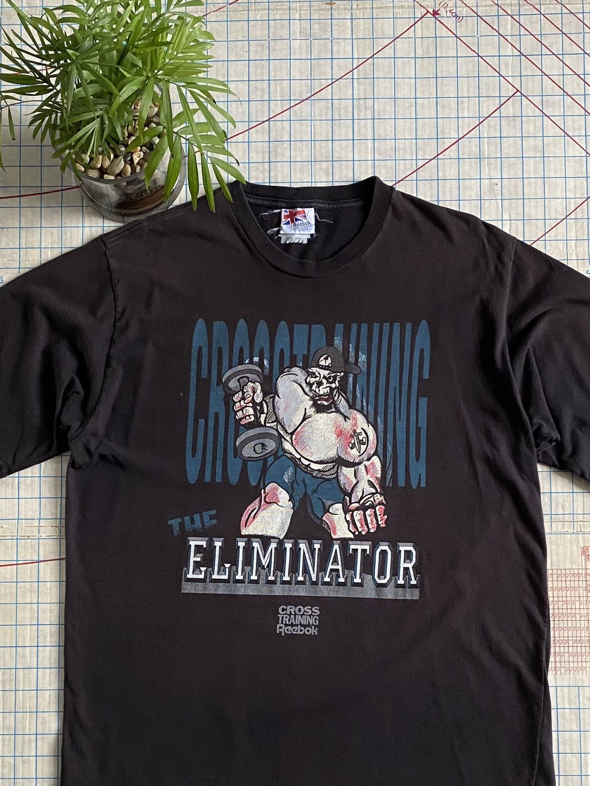 Reebok × Vintage Vintage Reebok Cross Training The Eliminator Graphic Tee XL Size US XL / EU 56 / 4 - 2 Thumbnail