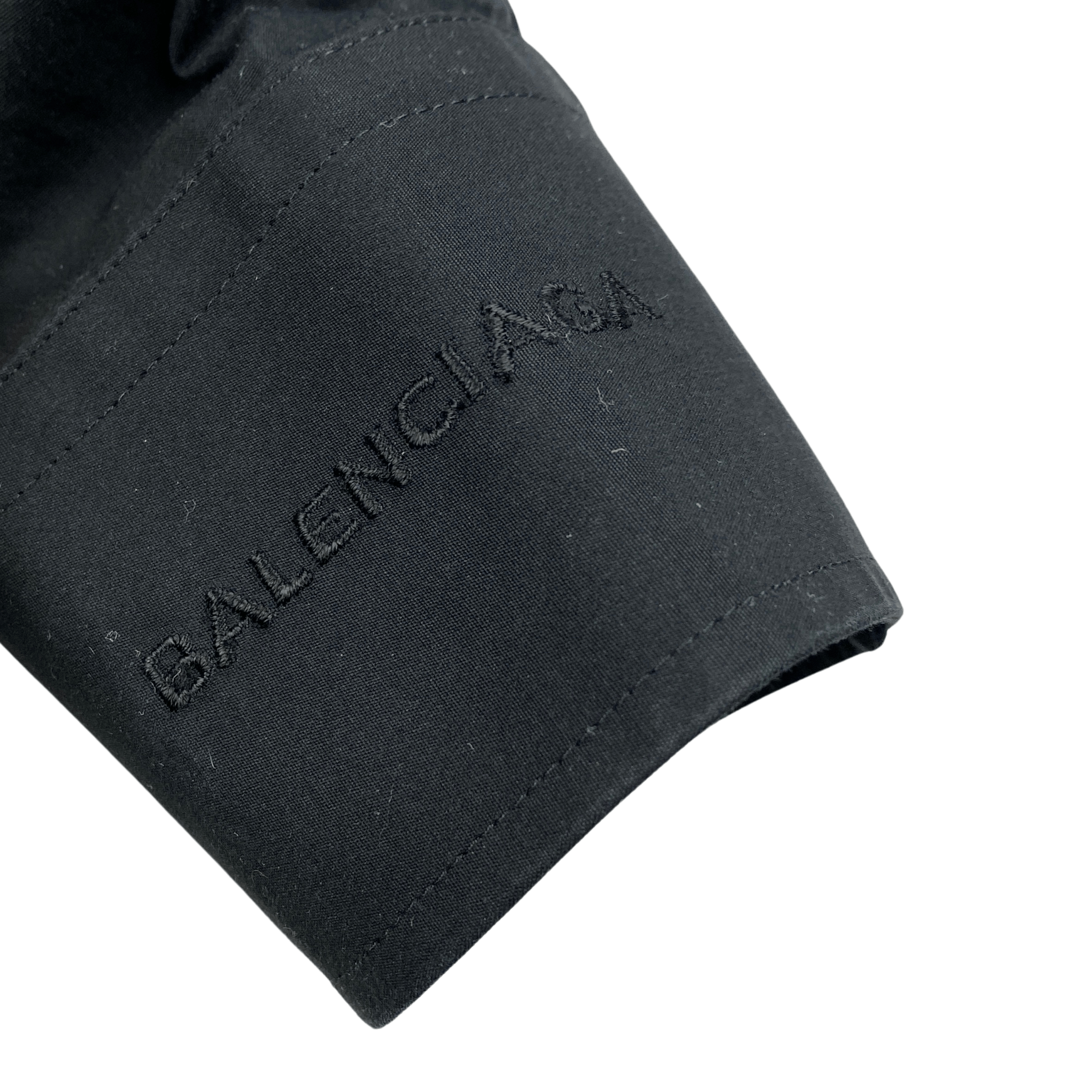 Balenciaga Balenciaga Classic Black Shirt Size US S / EU 44-46 / 1 - 3 Thumbnail