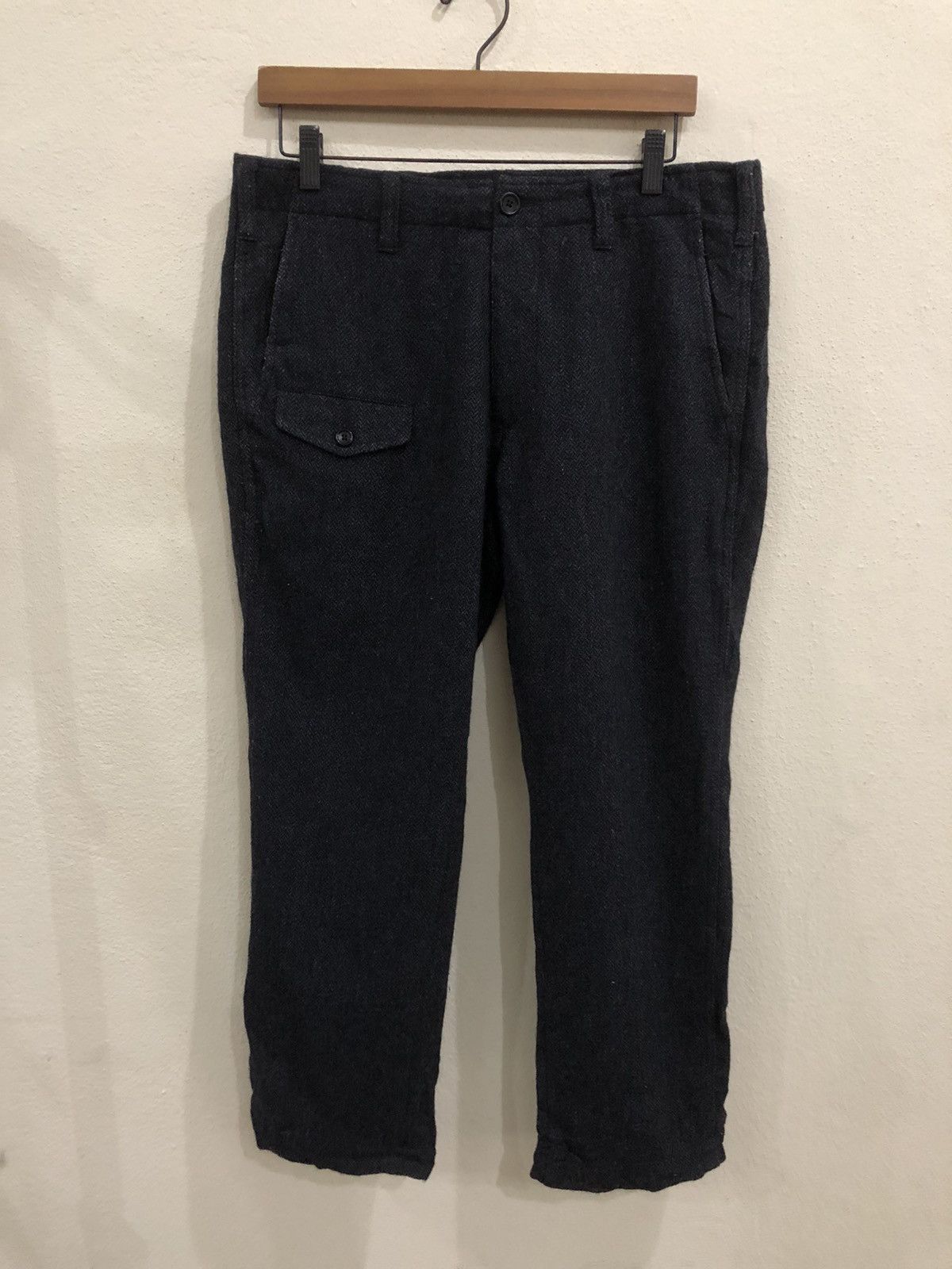 United Arrows Green Label Relaxing Wool Pant Size US 34 / EU 50 - 2 Thumbnail