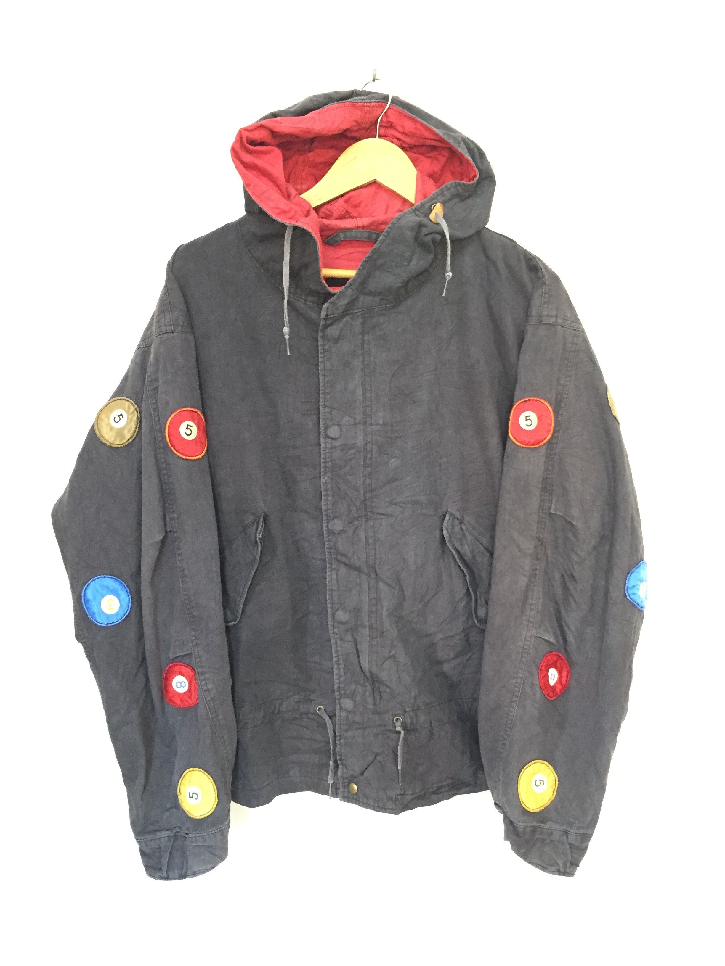 Karl Helmut 90's 8 ball patch Bomber jacket Size US M / EU 48-50 / 2 - 6 Thumbnail