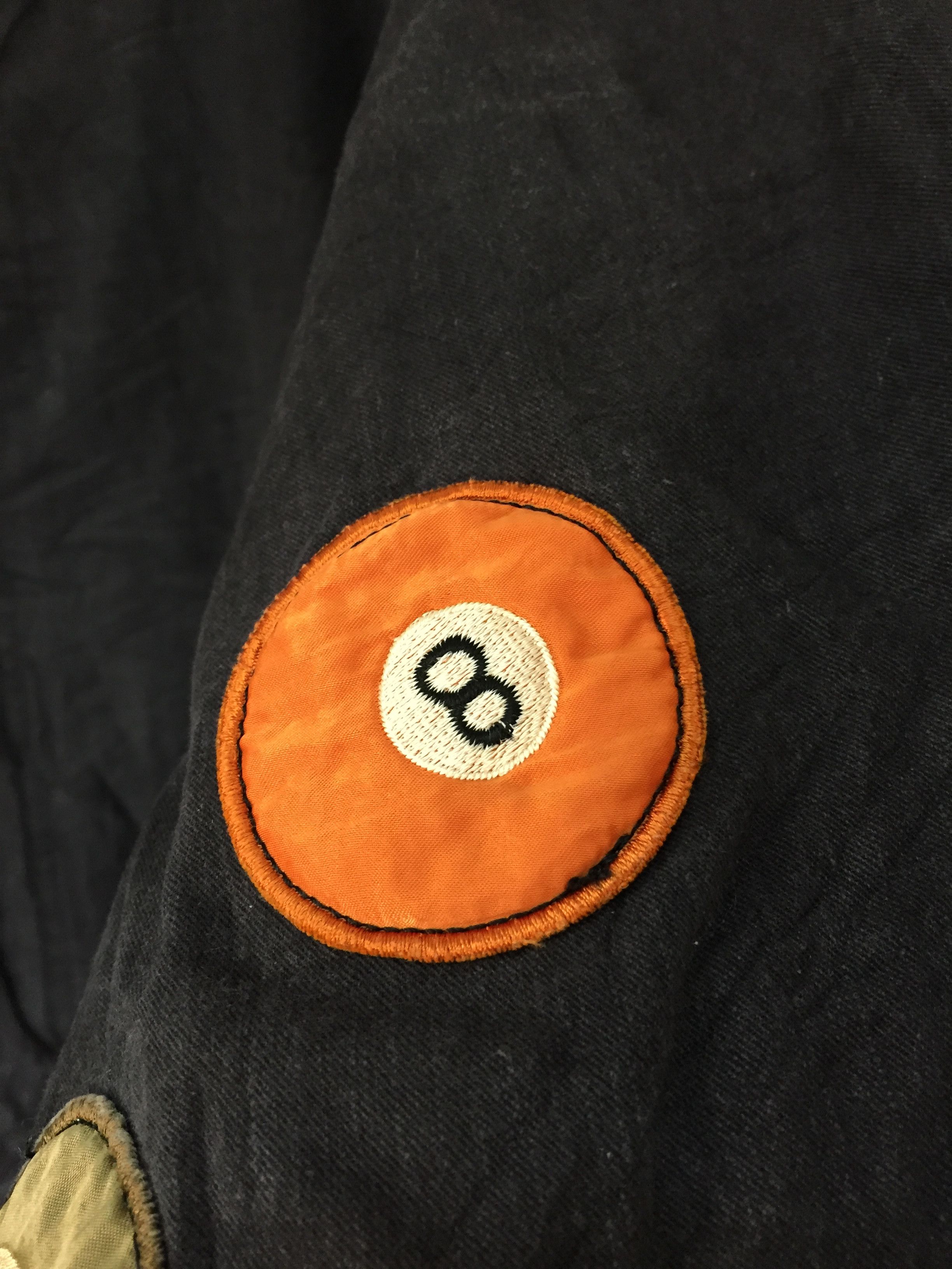 Karl Helmut 90's 8 ball patch Bomber jacket Size US M / EU 48-50 / 2 - 12 Thumbnail