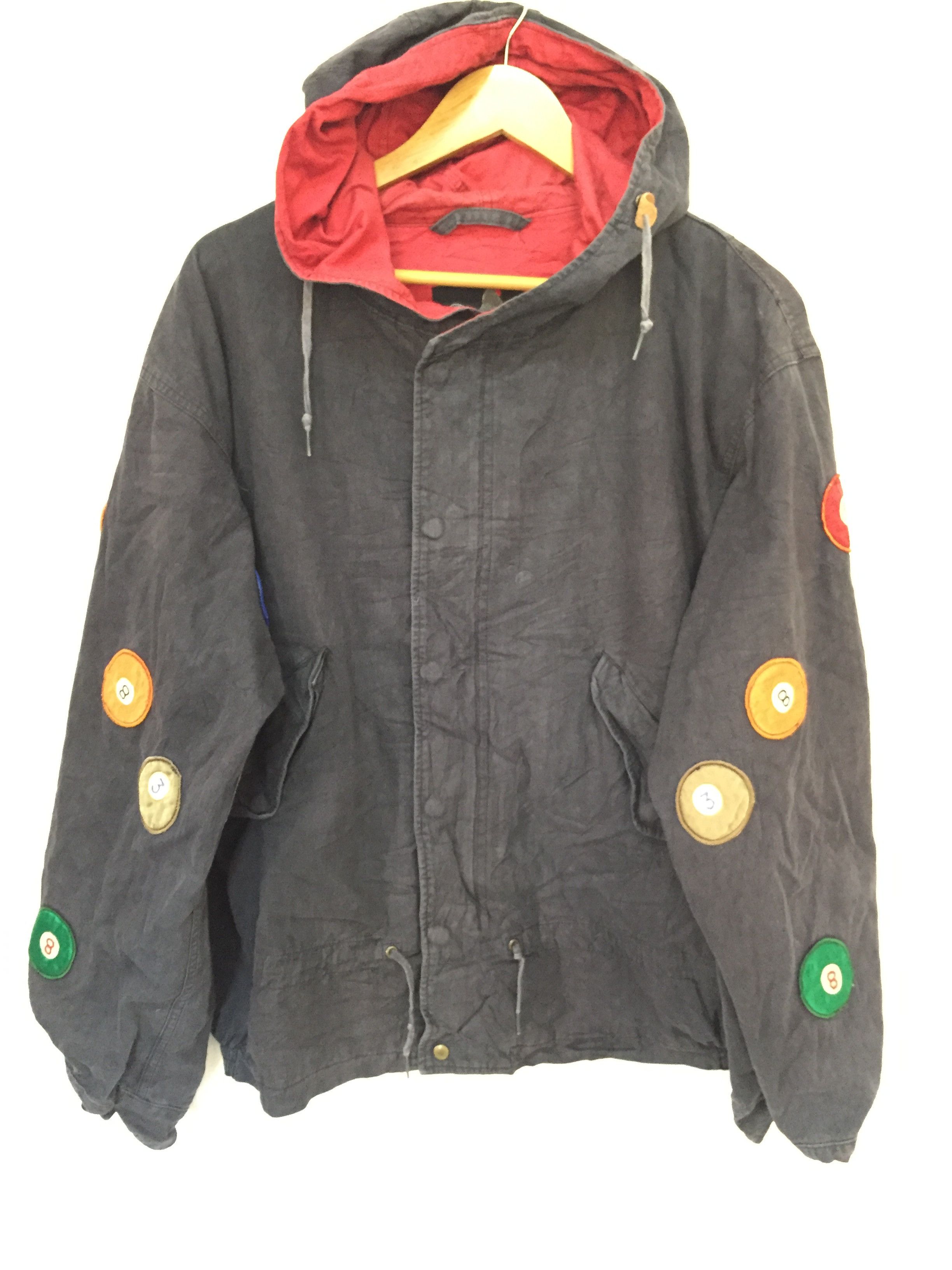 Karl Helmut 90's 8 ball patch Bomber jacket Size US M / EU 48-50 / 2 - 7 Thumbnail