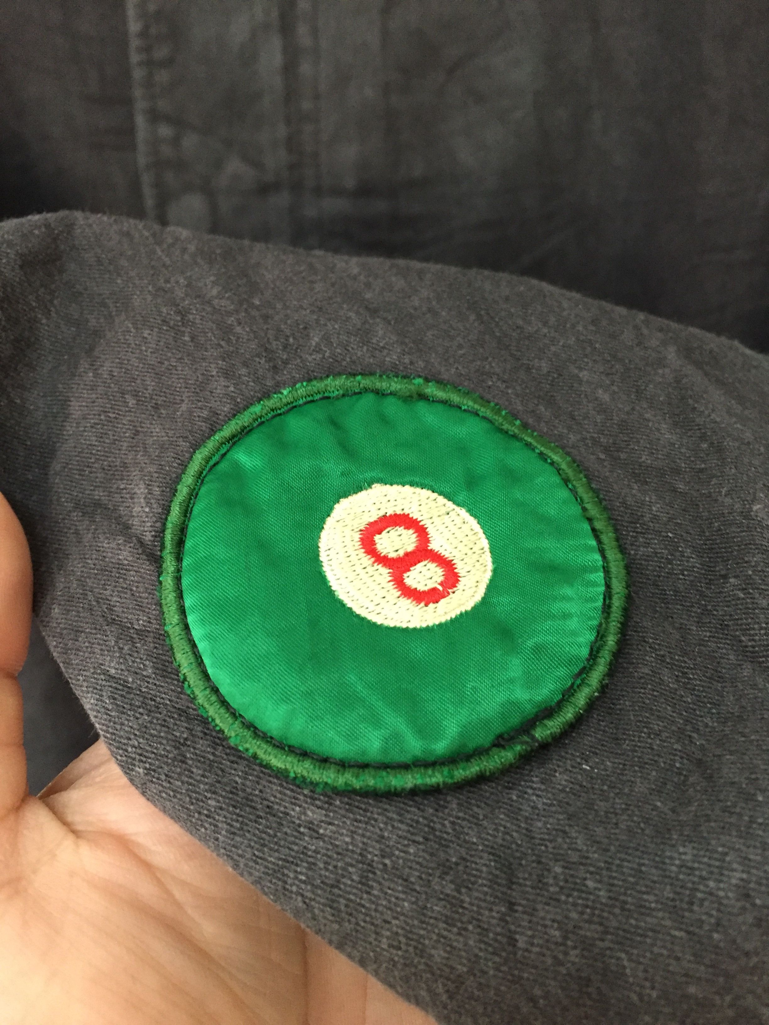 Karl Helmut 90's 8 ball patch Bomber jacket Size US M / EU 48-50 / 2 - 13 Thumbnail
