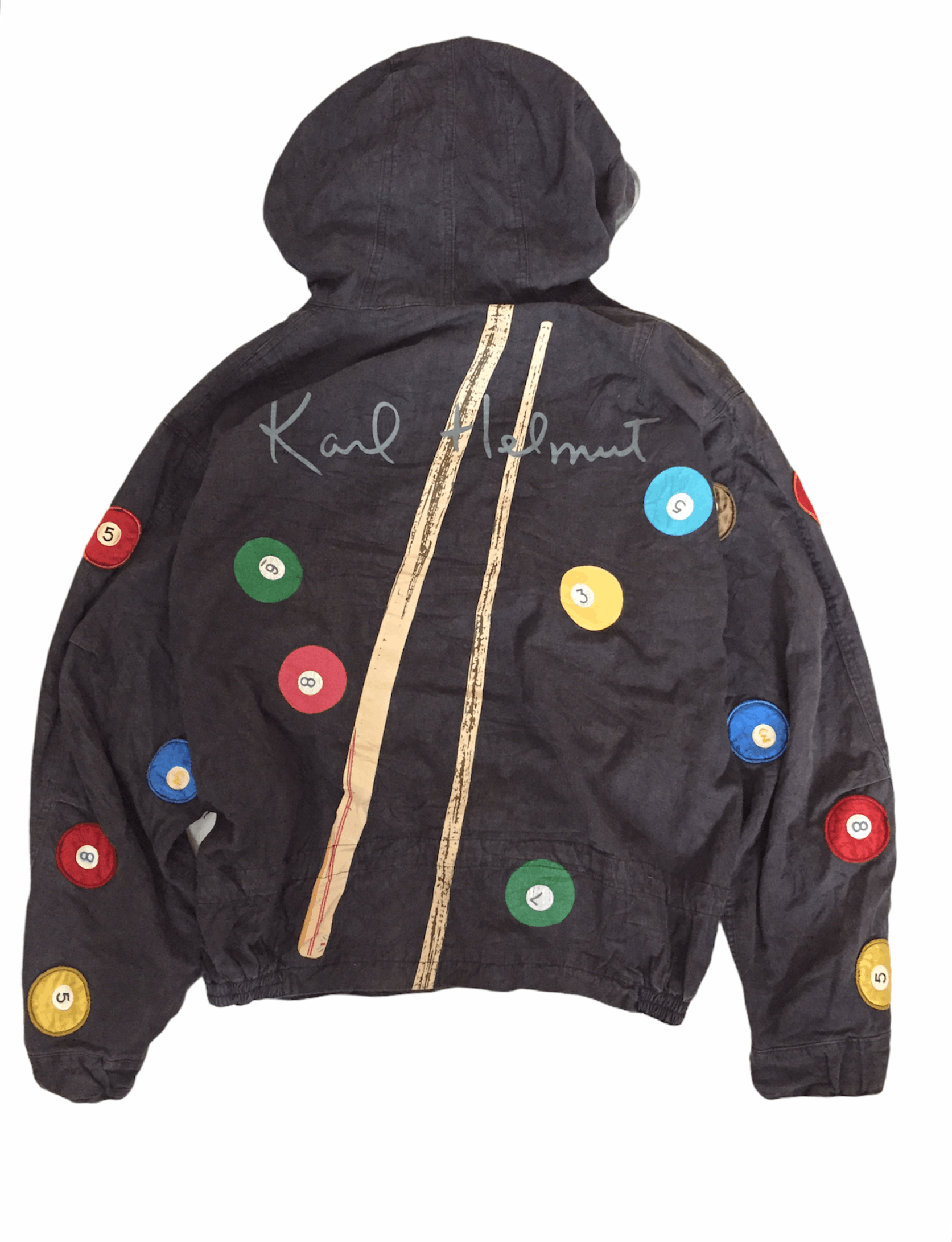 KARL HELMUT】90s crazy tag bomber jacket