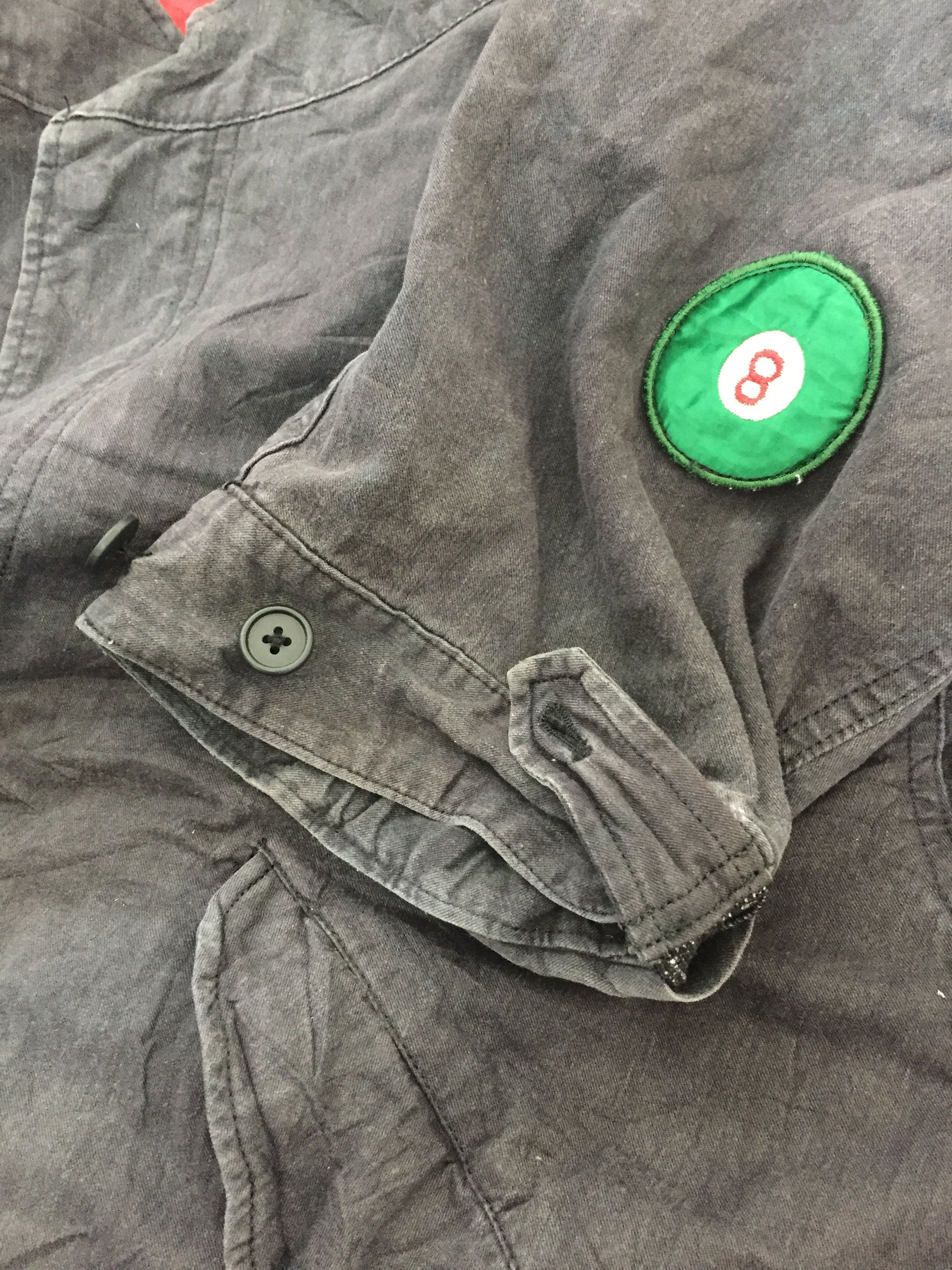 Karl Helmut 90's 8 ball patch Bomber jacket Size US M / EU 48-50 / 2 - 16 Thumbnail