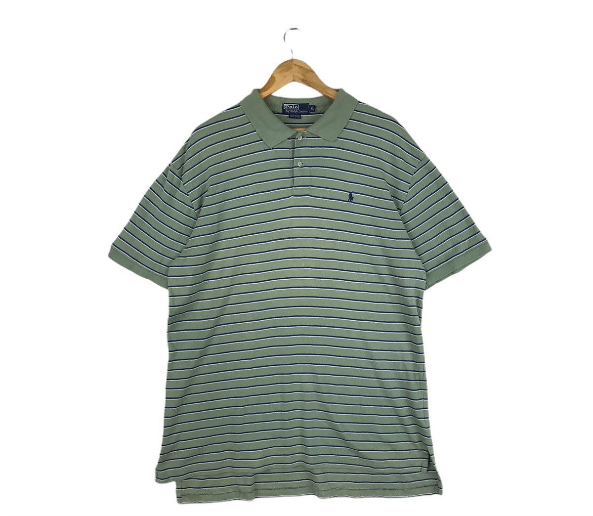 Polo Ralph Lauren Vintage Polo Small Pony By Polo Ralph Lauren Stripe T-shirt Size US XL / EU 56 / 4 - 1 Thumbnail
