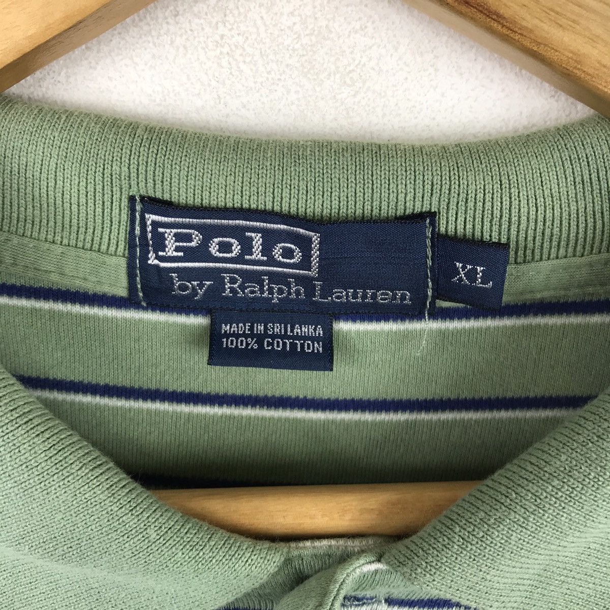 Polo Ralph Lauren Vintage Polo Small Pony By Polo Ralph Lauren Stripe T-shirt Size US XL / EU 56 / 4 - 4 Thumbnail