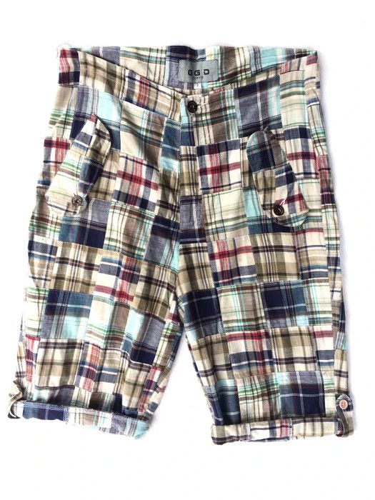 Japanese Brand Japanese Brand GGD Tokyo Japan Patchwork Short Pant Size US 32 / EU 48 - 1 Thumbnail