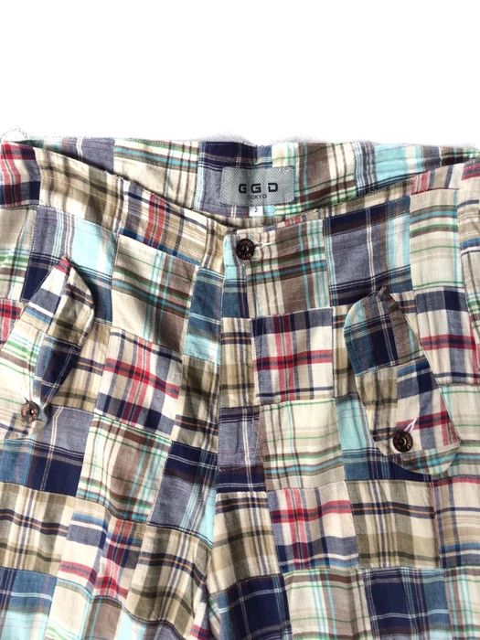 Japanese Brand Japanese Brand GGD Tokyo Japan Patchwork Short Pant Size US 32 / EU 48 - 2 Thumbnail