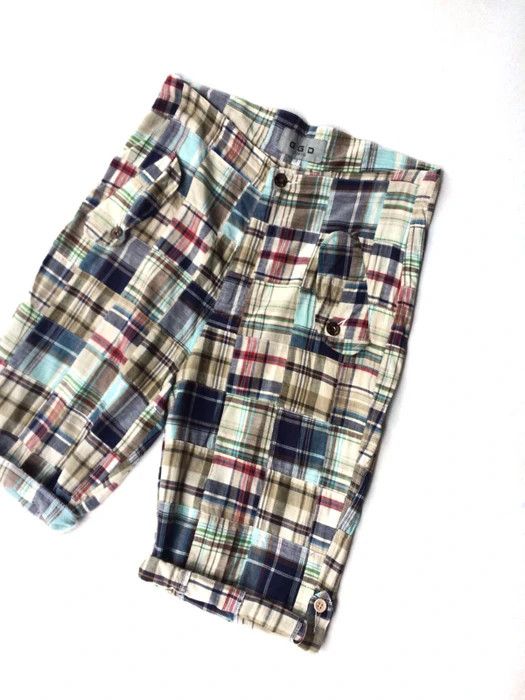Japanese Brand Japanese Brand GGD Tokyo Japan Patchwork Short Pant Size US 32 / EU 48 - 5 Thumbnail