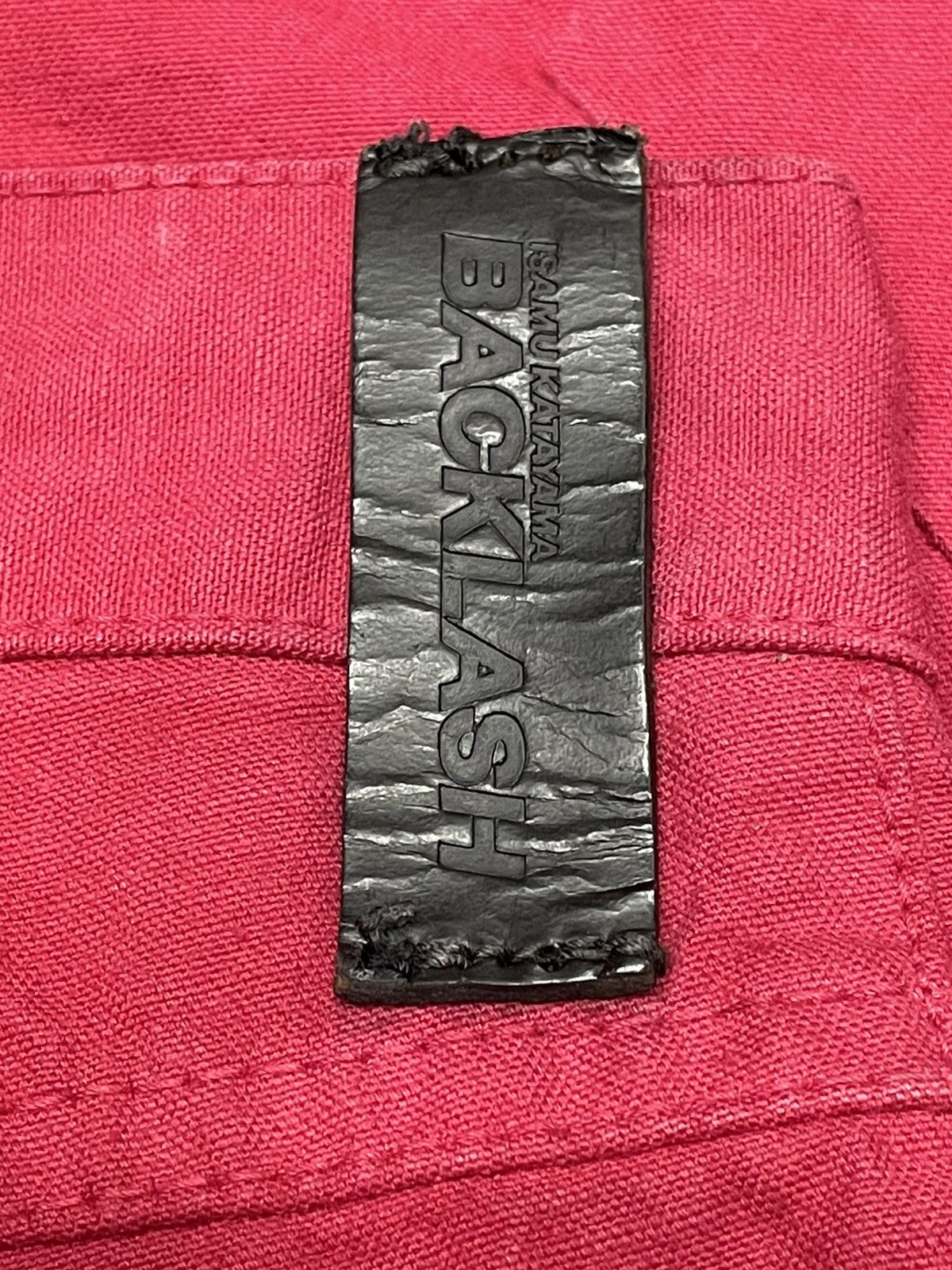 Isamu Katayama Backlash RARE! ISAMU KATAYAMA BACKLASH Snake Leather Pocket Pants Size US 29 - 10 Thumbnail