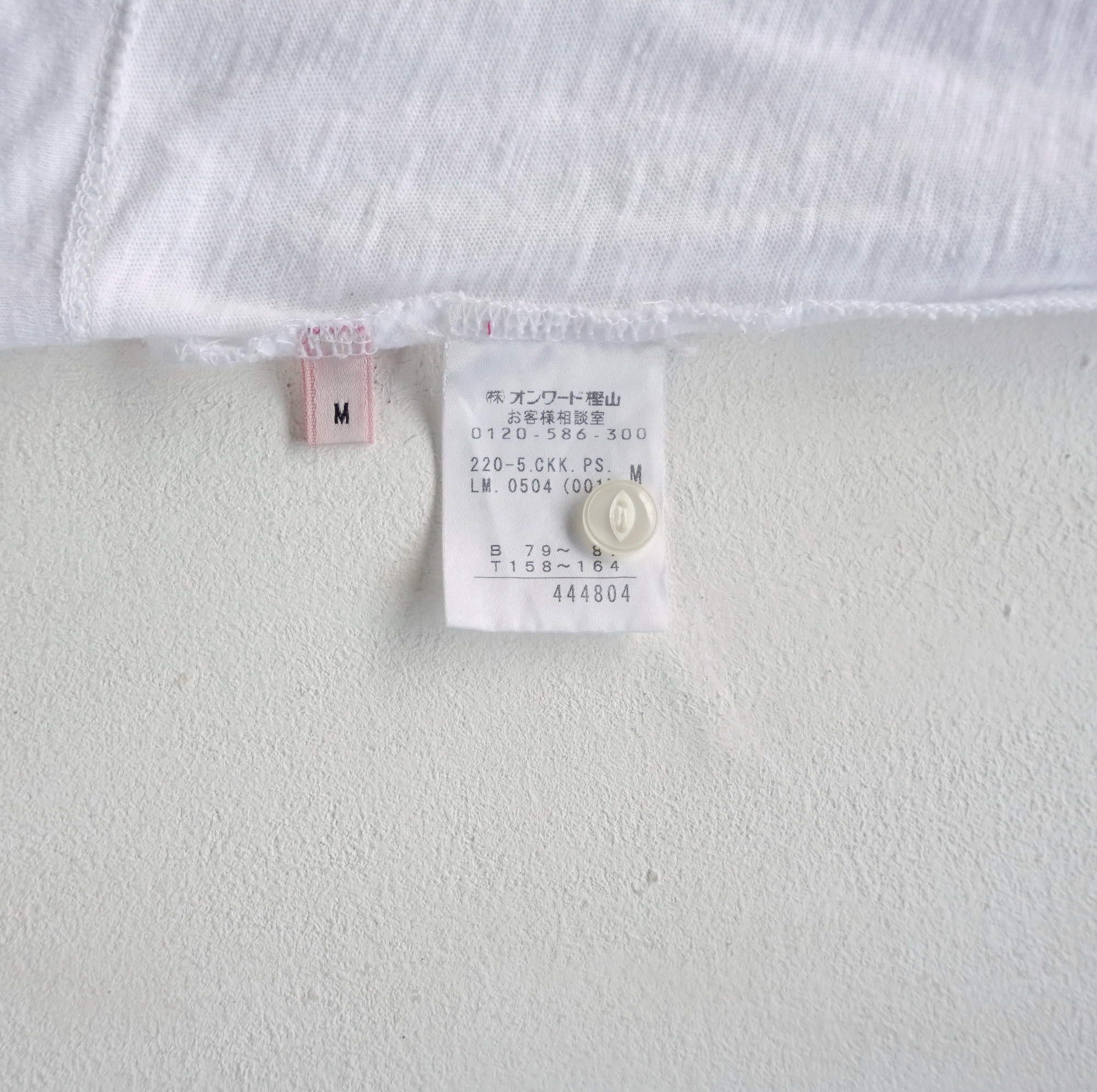 Designer × Paul Smith PAUL SMITH PINK Buttoned Spaghetti Strap T-Shirt Size M / US 6-8 / IT 42-44 - 11 Thumbnail