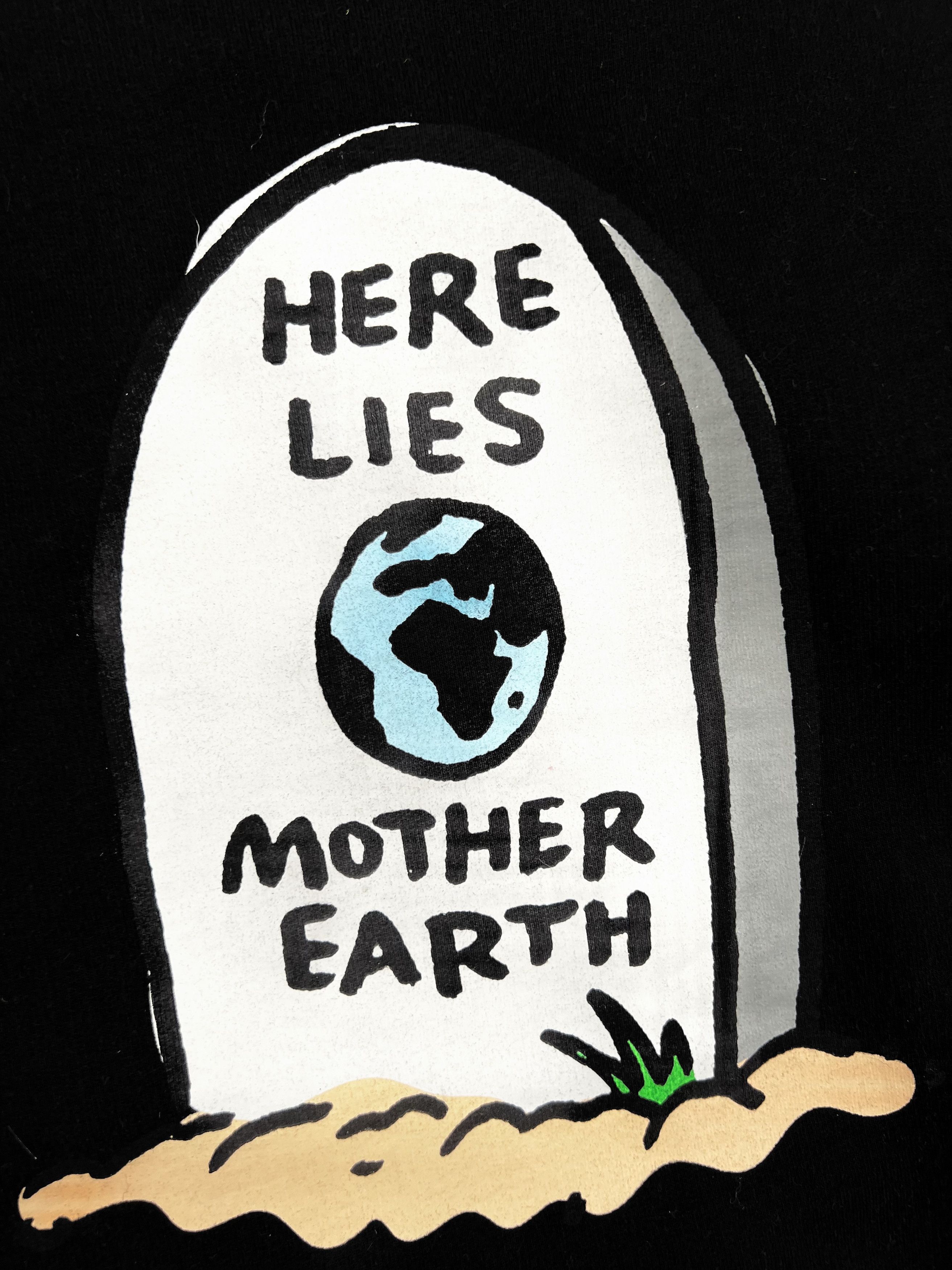 Golf Wang Golf Wang Here Lies Mother Earth Globe Sweatshirt Medium Size US M / EU 48-50 / 2 - 2 Thumbnail