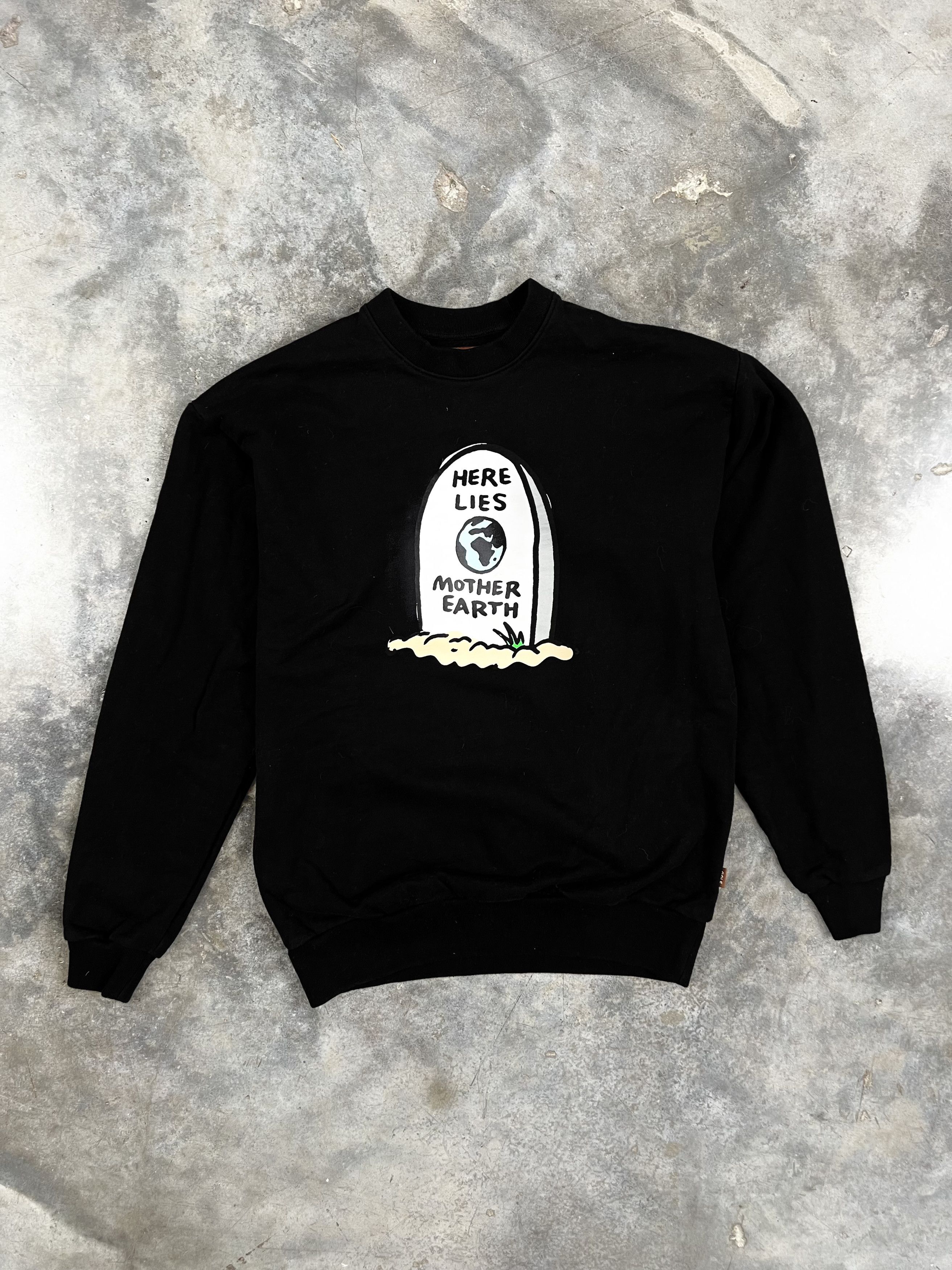 GOLF “Here buy Lies Mother Earth” Crewneck