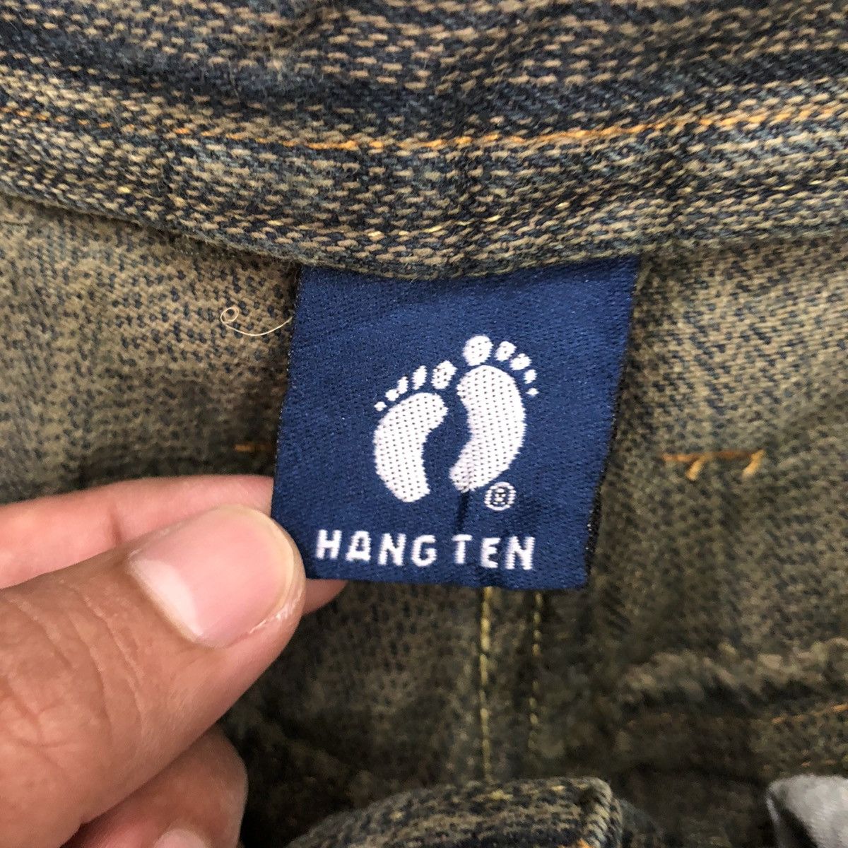 Hang Ten Vintage Hang ten Striped Design Denim Pant Size US 30 / EU 46 - 8 Thumbnail