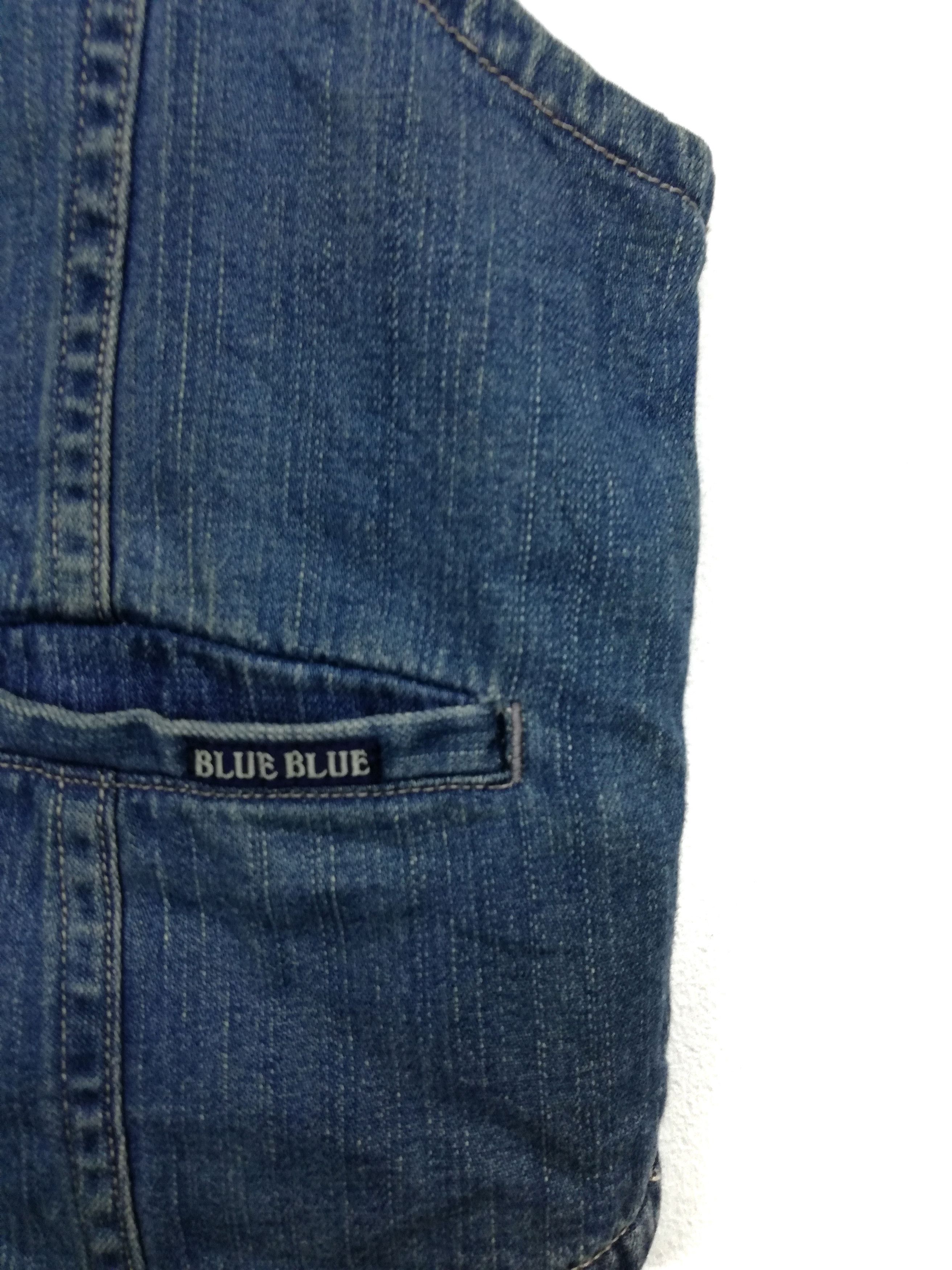Blue Blue Japan × Japanese Brand 🔥Blue Blue Japan Indigo Denim Vests Jacket🔥 Size US S / EU 44-46 / 1 - 3 Thumbnail