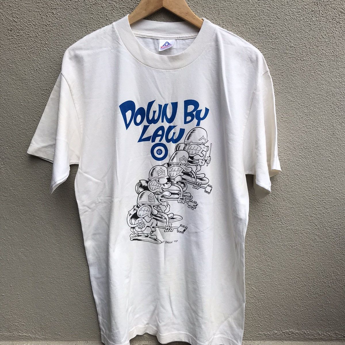 Band Tees Vintage rare 90s DOWN BY LAW band punkrock art peter bagge Size US L / EU 52-54 / 3 - 2 Thumbnail