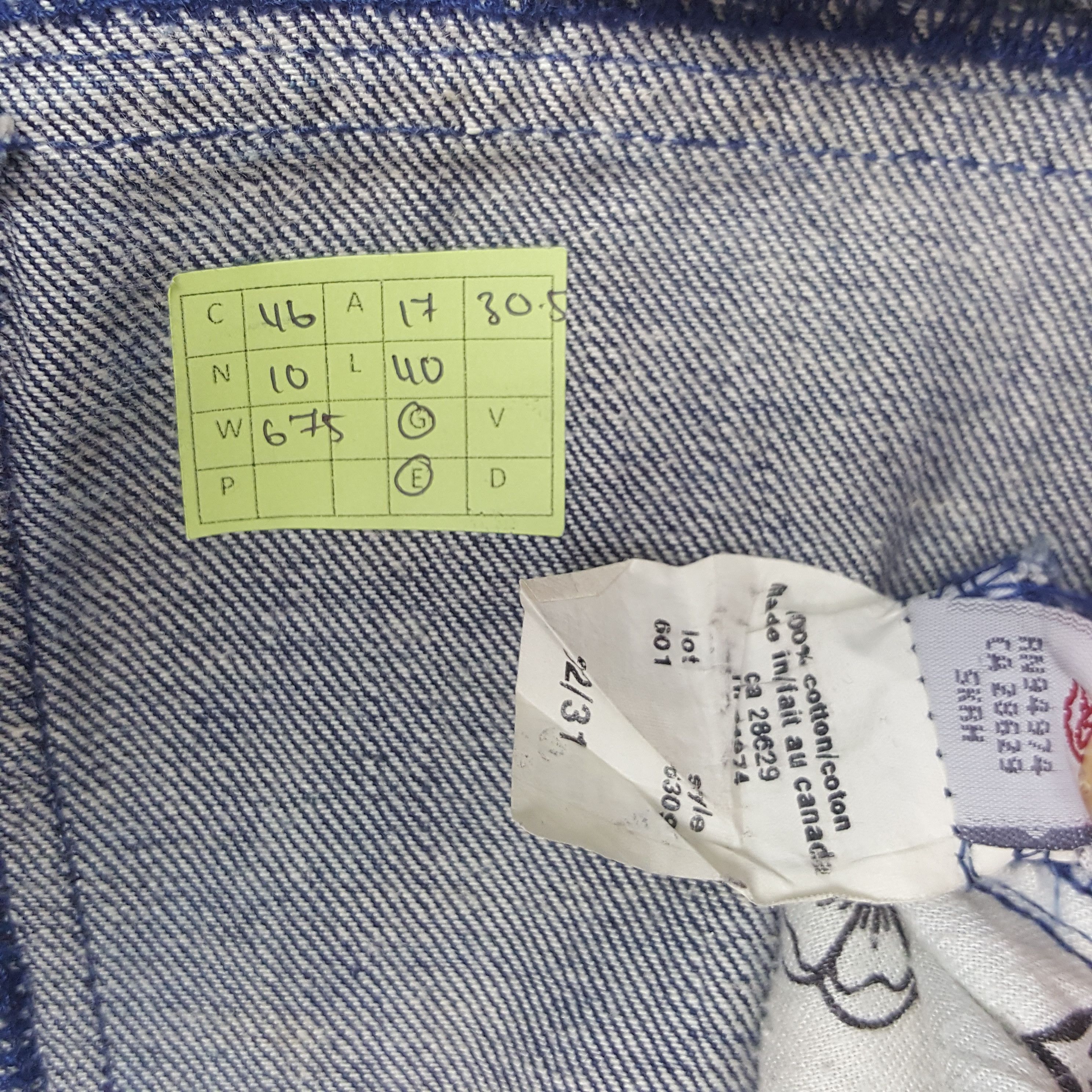 Stussy × Vintage Vintage Stussy Custom Art Big Logo Denim Size US 34 / EU 50 - 13 Thumbnail