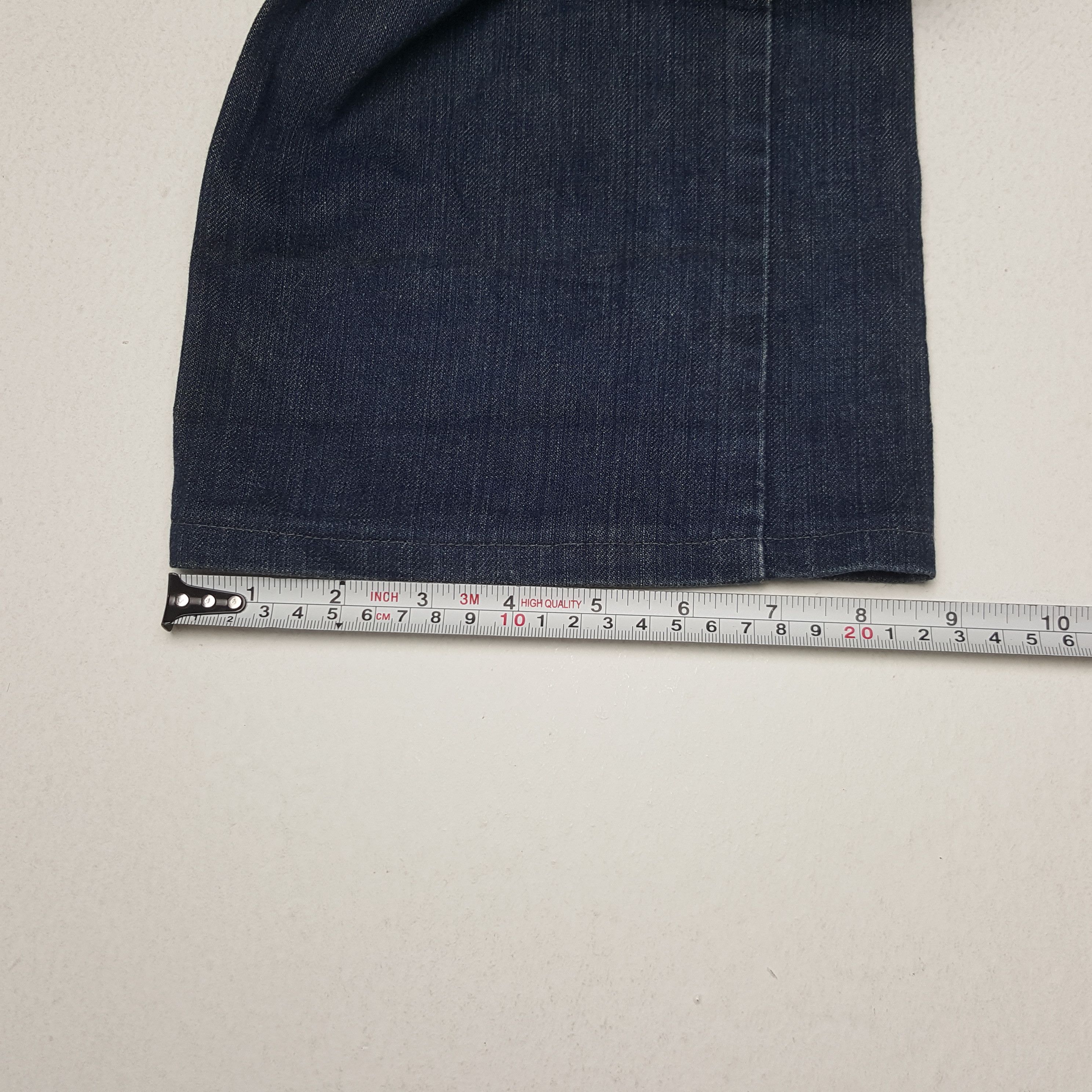 Stussy × Vintage Vintage Stussy Custom Art Big Logo Denim Size US 34 / EU 50 - 11 Thumbnail