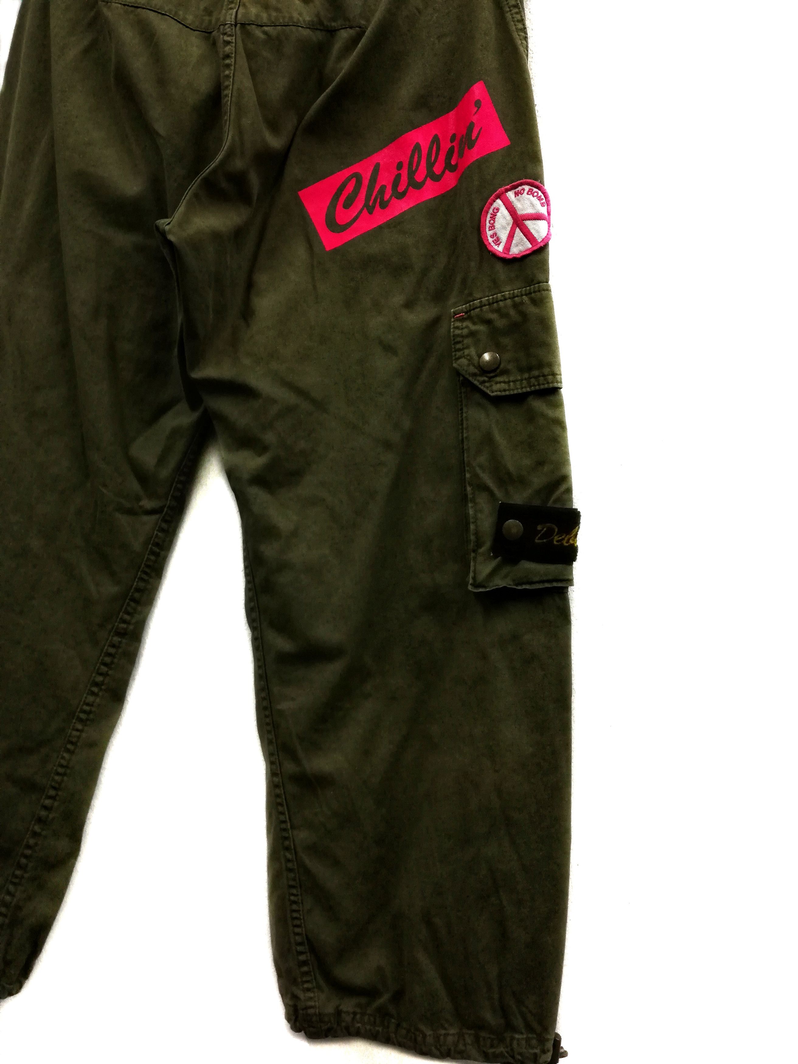Hysteric Glamour × Japanese Brand 🔥HG Tactical Cargos Pocket Drawstring Leg Trousers Pants🔥 Size US 29 - 8 Thumbnail