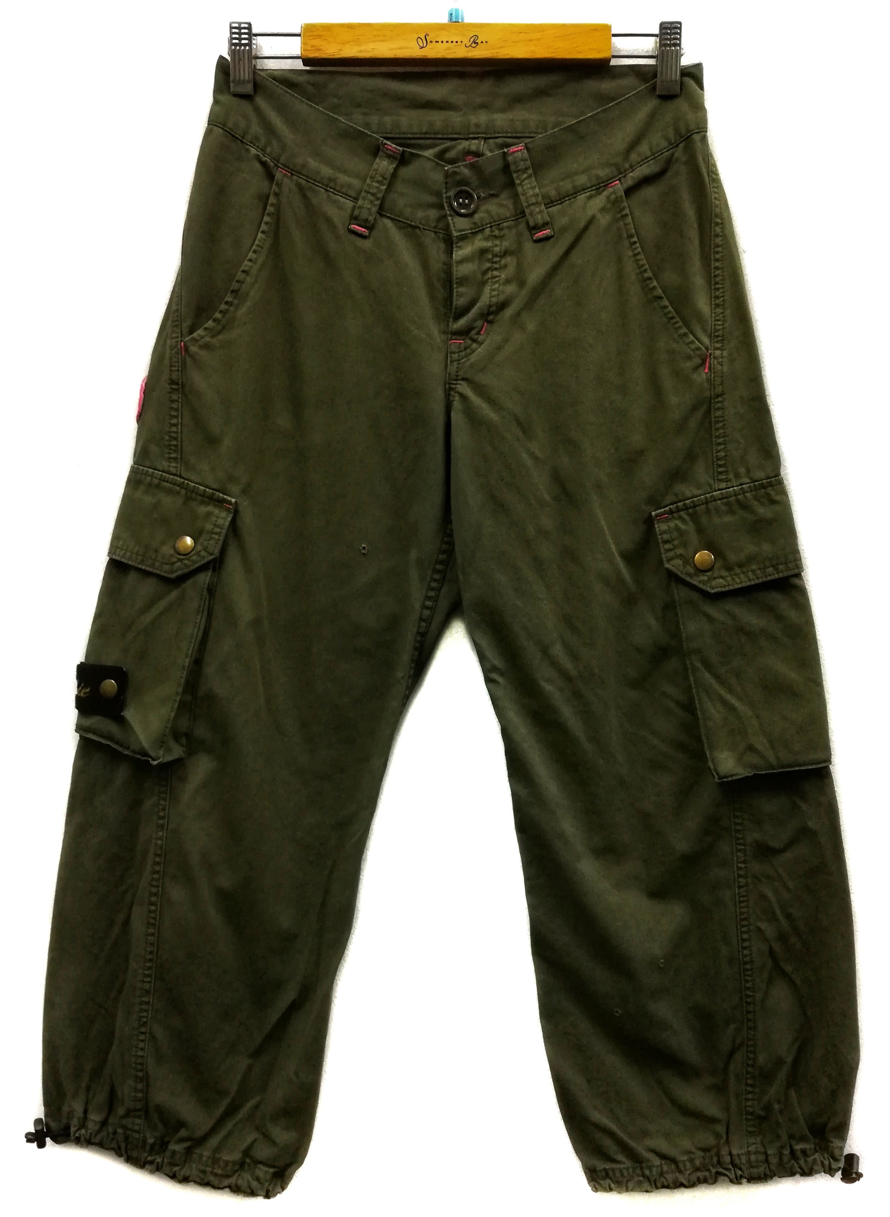Hysteric Glamour × Japanese Brand 🔥HG Tactical Cargos Pocket Drawstring Leg Trousers Pants🔥 Size US 29 - 2 Thumbnail