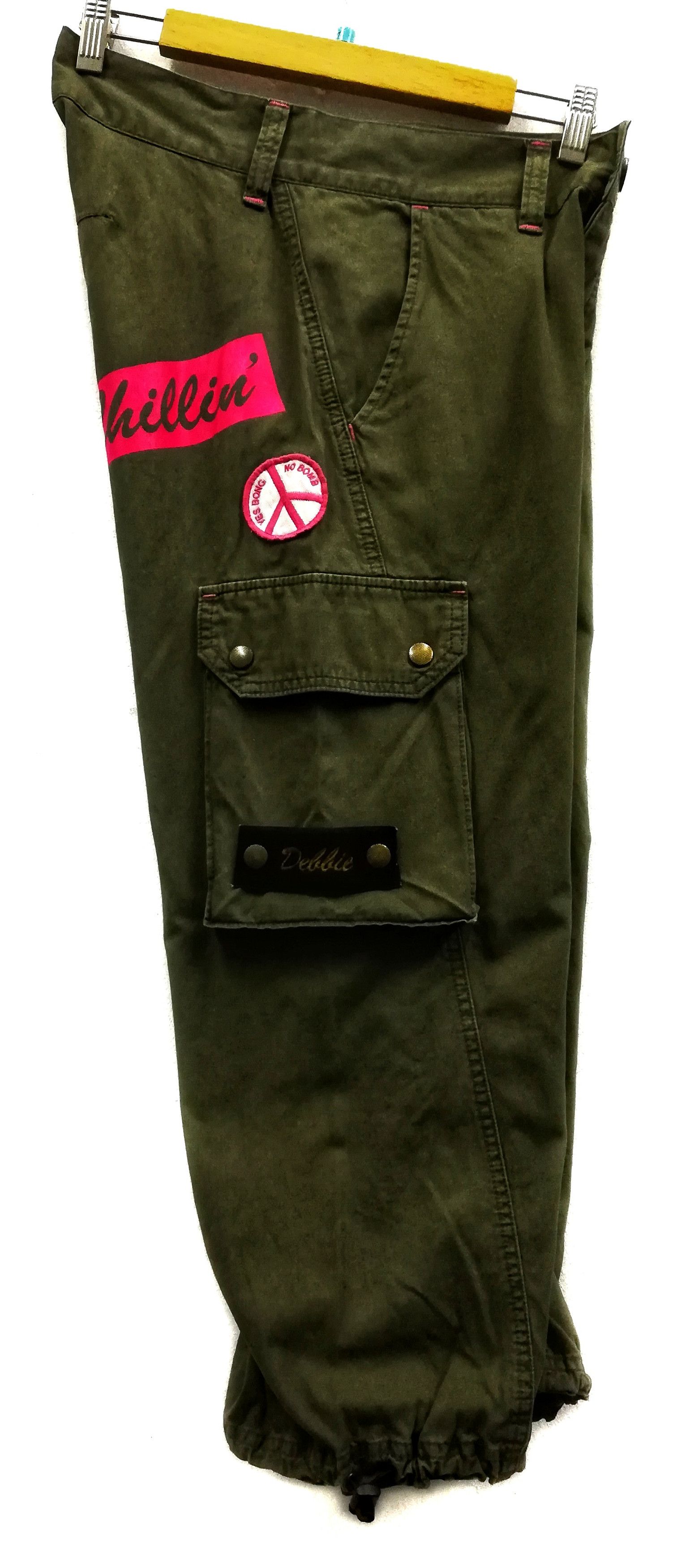 Hysteric Glamour × Japanese Brand 🔥HG Tactical Cargos Pocket Drawstring Leg Trousers Pants🔥 Size US 29 - 10 Thumbnail
