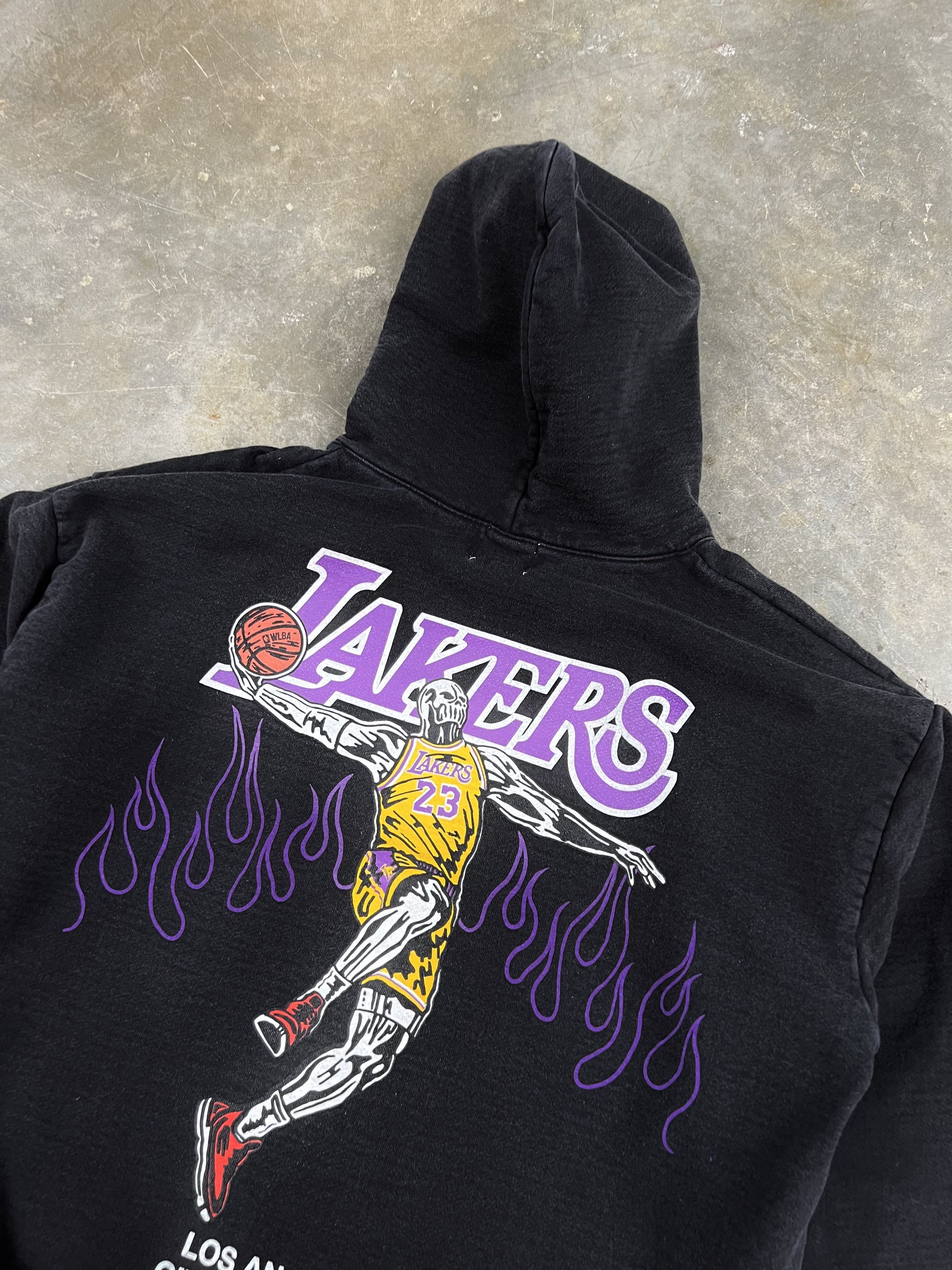 Warren Lotas Warren Lotas Lakers City Of Angels Hoodie Black 2XL / XXL Size US XXL / EU 58 / 5 - 2 Thumbnail