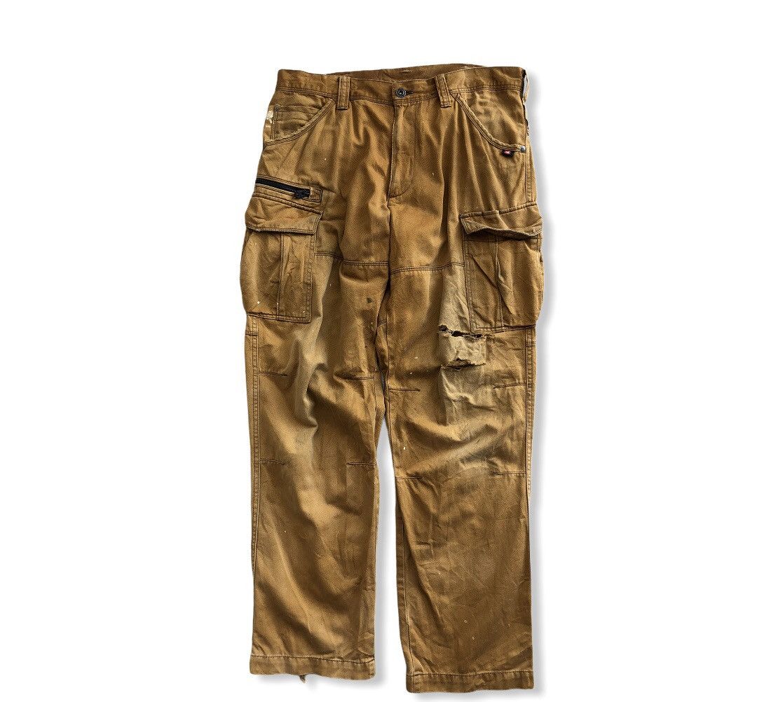 Japanese Brand Japanese Brand Burtle Patchwork Cargo PAnt Size US 33 - 1 Thumbnail