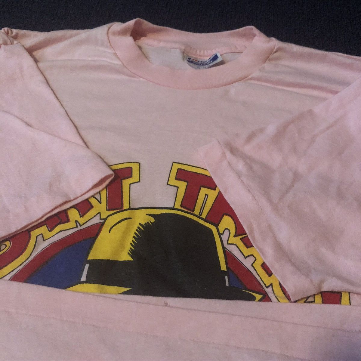 The Simpsons Vintage 1990s Bart Simpson Dick Black Bart Tracy Logo Tee Size US XL / EU 56 / 4 - 5 Thumbnail