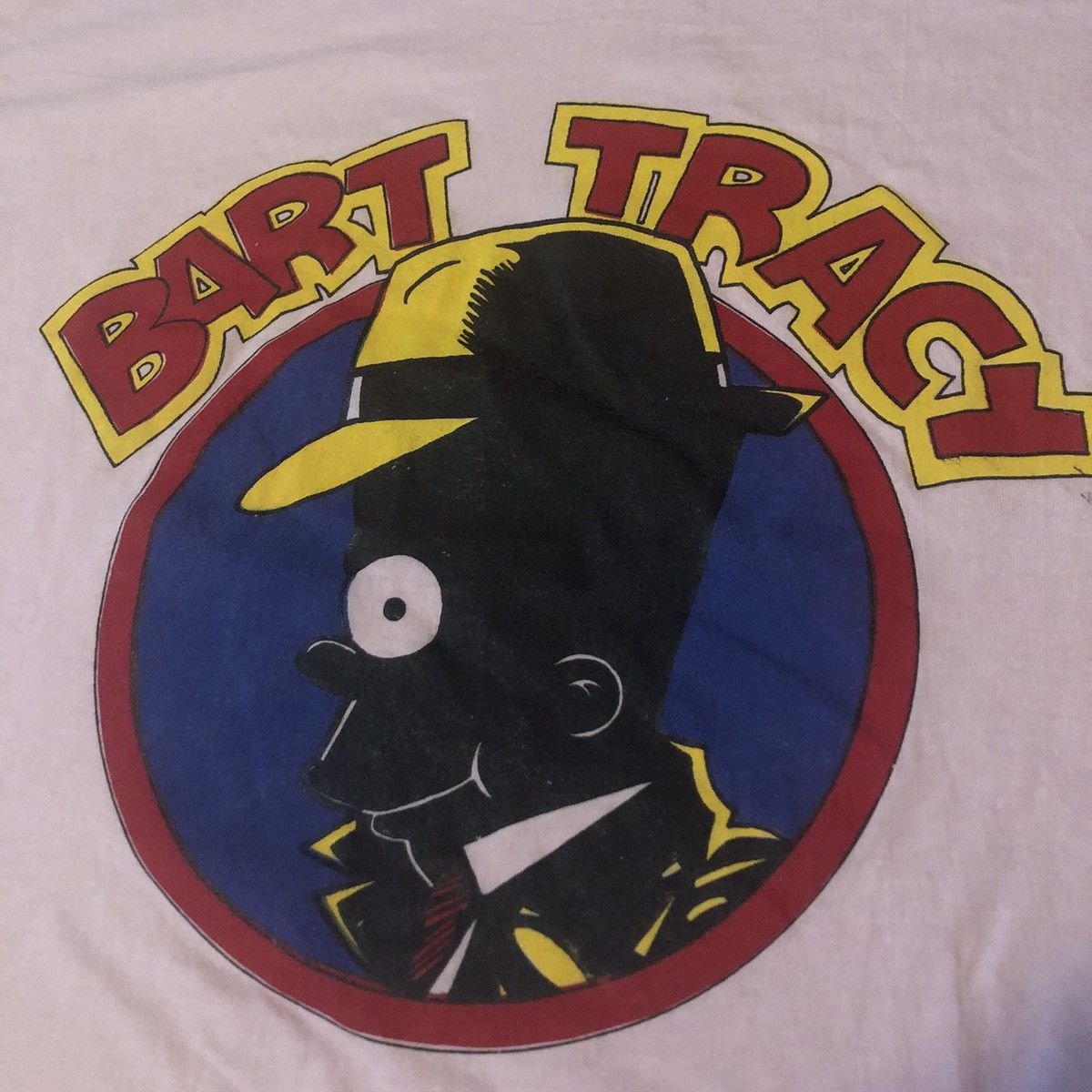 The Simpsons Vintage 1990s Bart Simpson Dick Black Bart Tracy Logo Tee Size US XL / EU 56 / 4 - 3 Thumbnail
